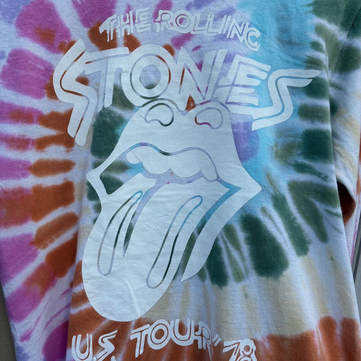 The Rolling Stones The Rolling Stones US Tour ‘78 Tie Dye Long Sleeve T Shirt Size US S / EU 44-46 / 1 - 3 Thumbnail
