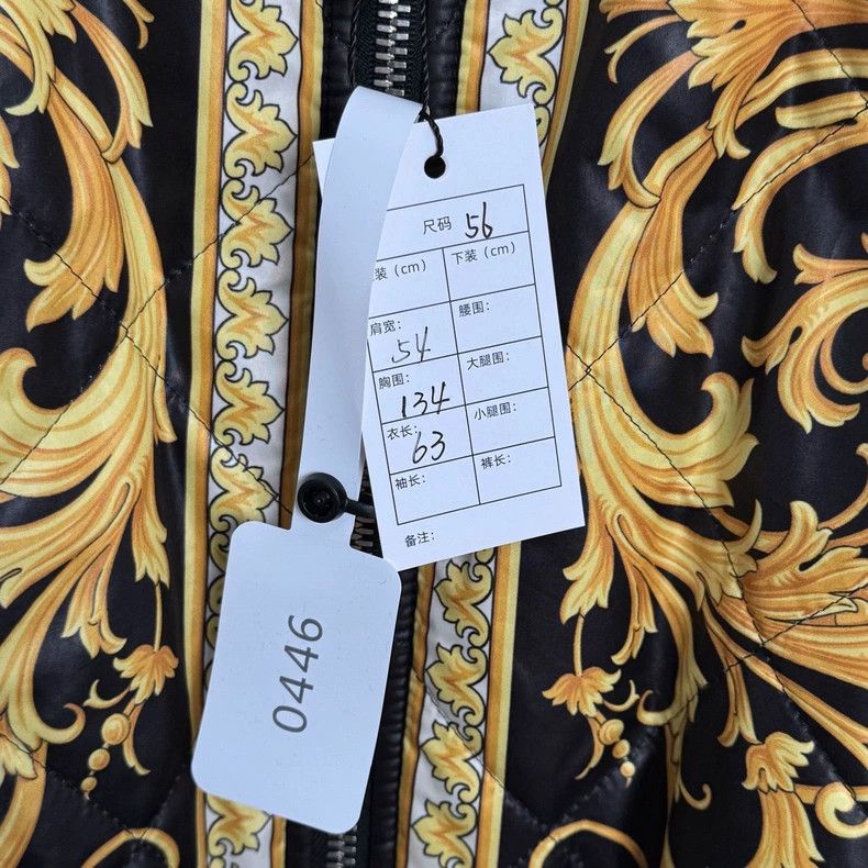 Versace Versace Wear a printed cotton jacket on both sides Size L / US 10 / IT 46 - 3 Thumbnail