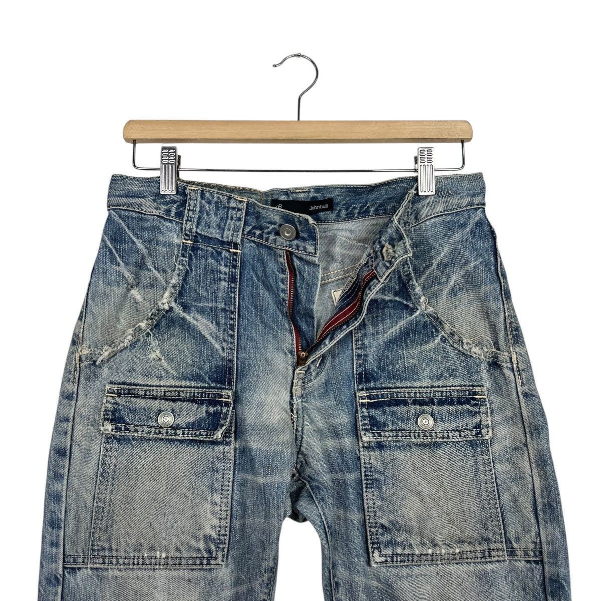 Johnbull Vintage Johnbull Distressed Bush Pants Denim Size US 28 / EU 44 - 9 Thumbnail