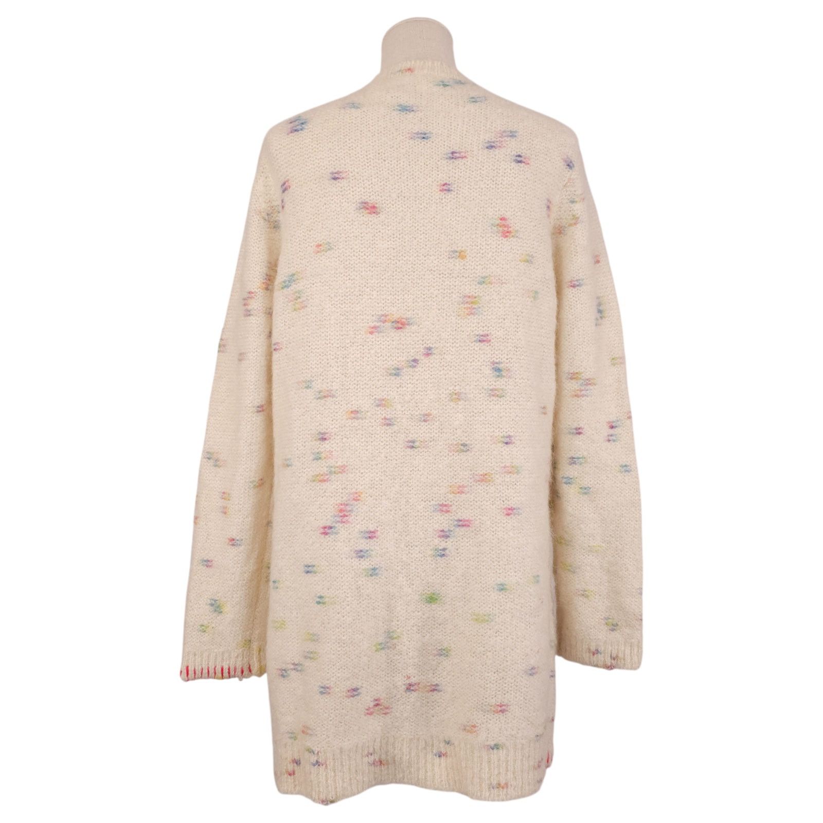 LoveShackFancy LoveShackFancy Emmanuelle Alpaca Cardigan Cream Sz Small Size S / US 4 / IT 40 - 3 Thumbnail