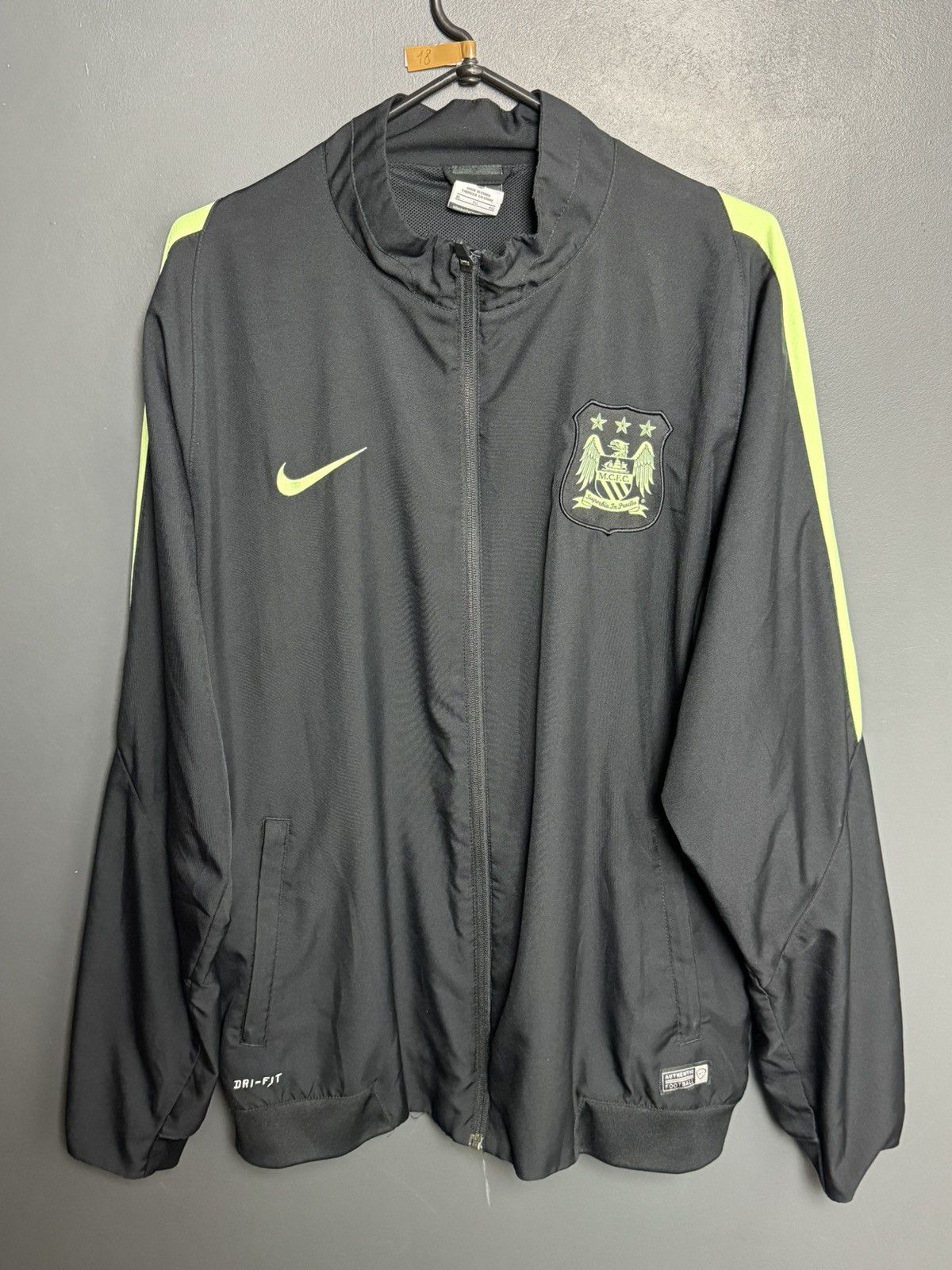 Nike Manchester City Training Football Jacket Size US XL / EU 56 / 4 - 1 Thumbnail