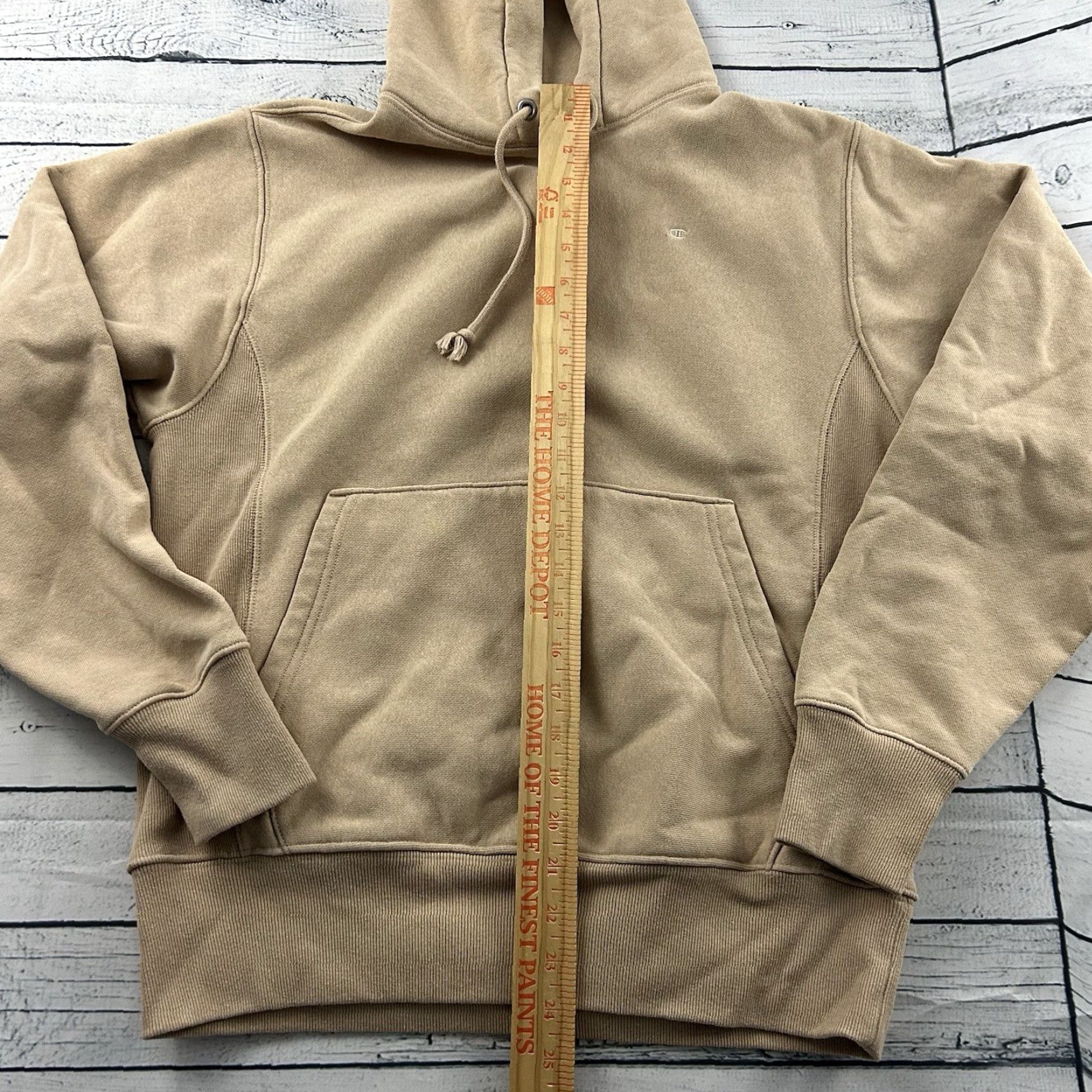 Champion Champion Reverse Weave Pullover Hoodie Mens Small Tan Sweatshirt Zip? Size US S / EU 44-46 / 1 - 4 Thumbnail