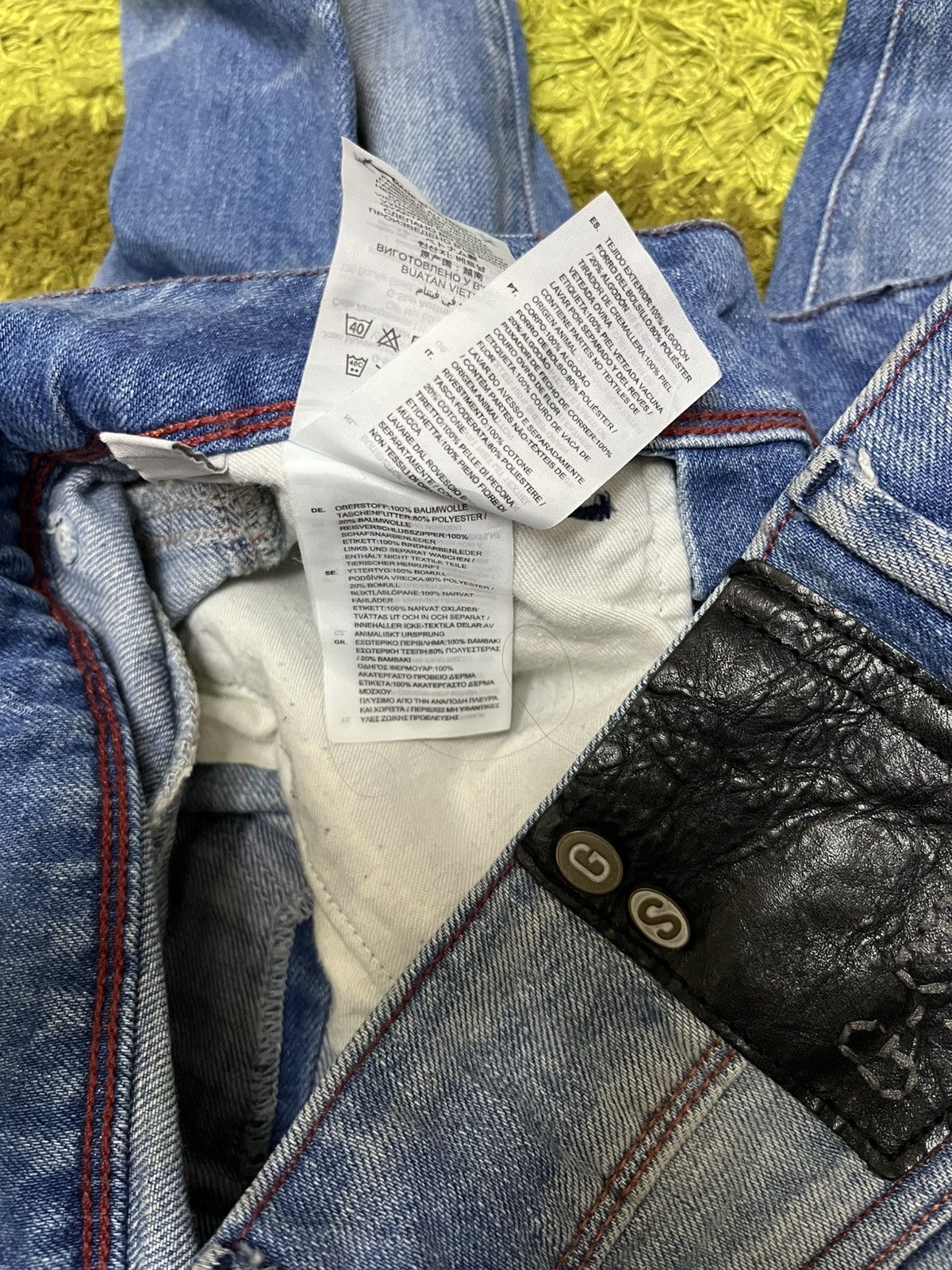 G-Star Gstar Gs 5204 Raw Denim Pant Size US 32 / EU 48 - 4 Thumbnail