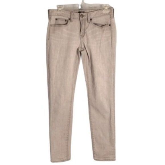 J.Crew J Crew Factory Size 27 Jeans Womens Gray Denim Skinny Toothp Size 27" / US 4 / IT 40 - 1 Thumbnail