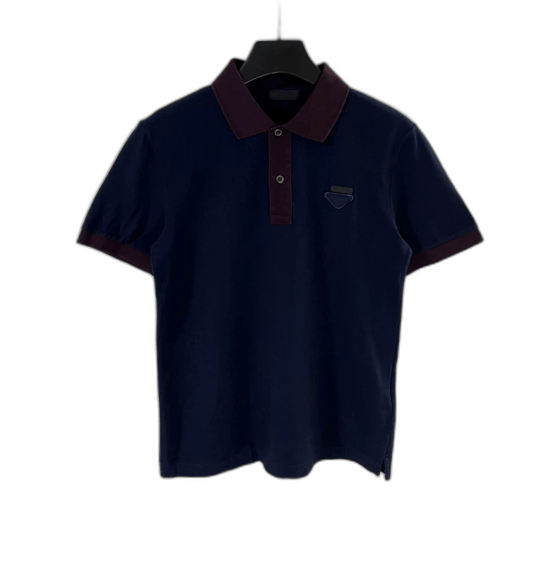 Prada Prada Men's Short Sleeve Polo Shirt -2505 Size US S / EU 44-46 / 1 - 1 Thumbnail