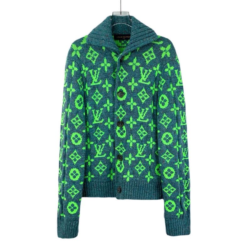 Louis Vuitton Louis Vuitton 22 color-block logo full-print wool lapel si Size US S / EU 44-46 / 1 - 1 Thumbnail