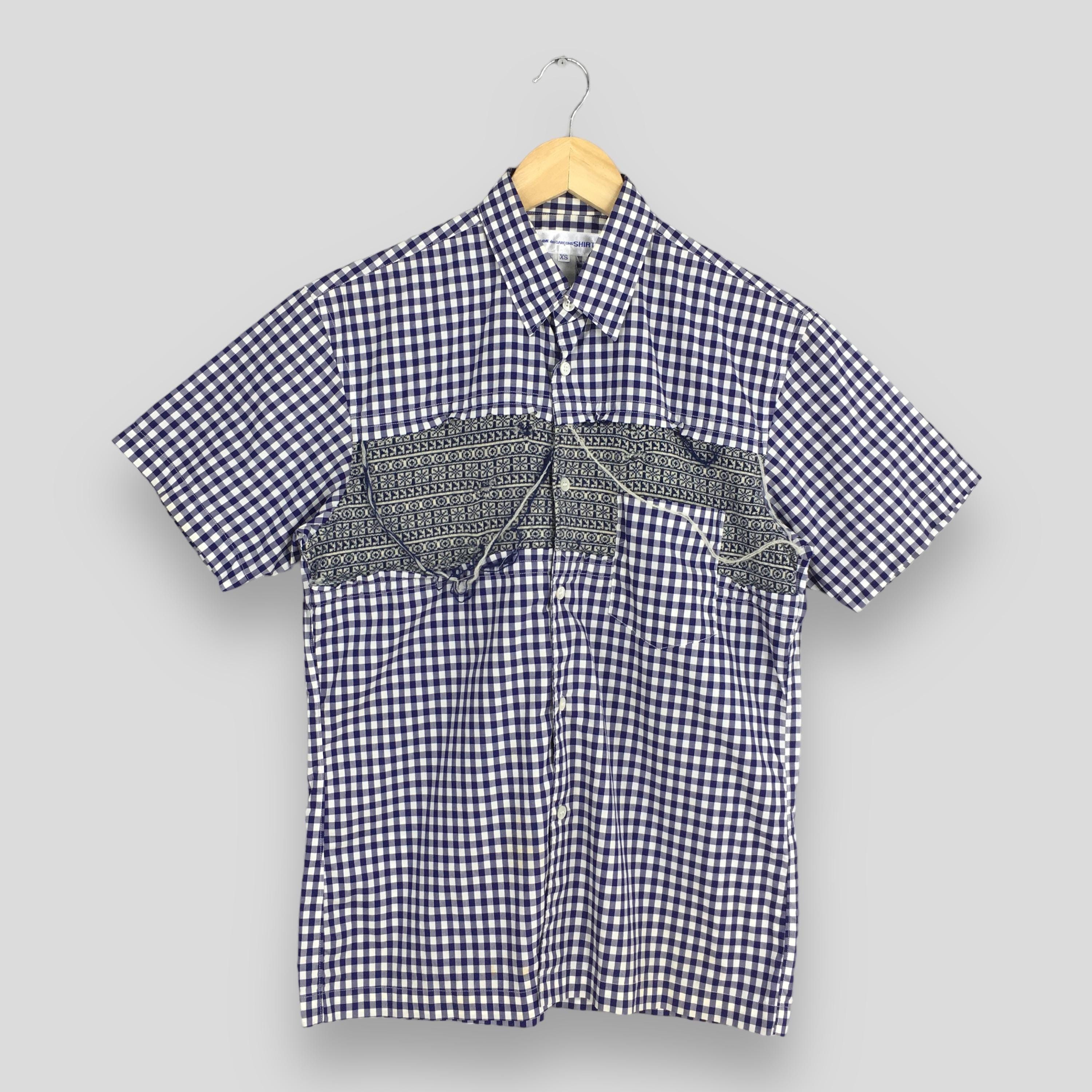 90s comme des garçons homme shirt Vintage Comme Des Garcons Homme Chambray Shirt AD 1990 Size X L