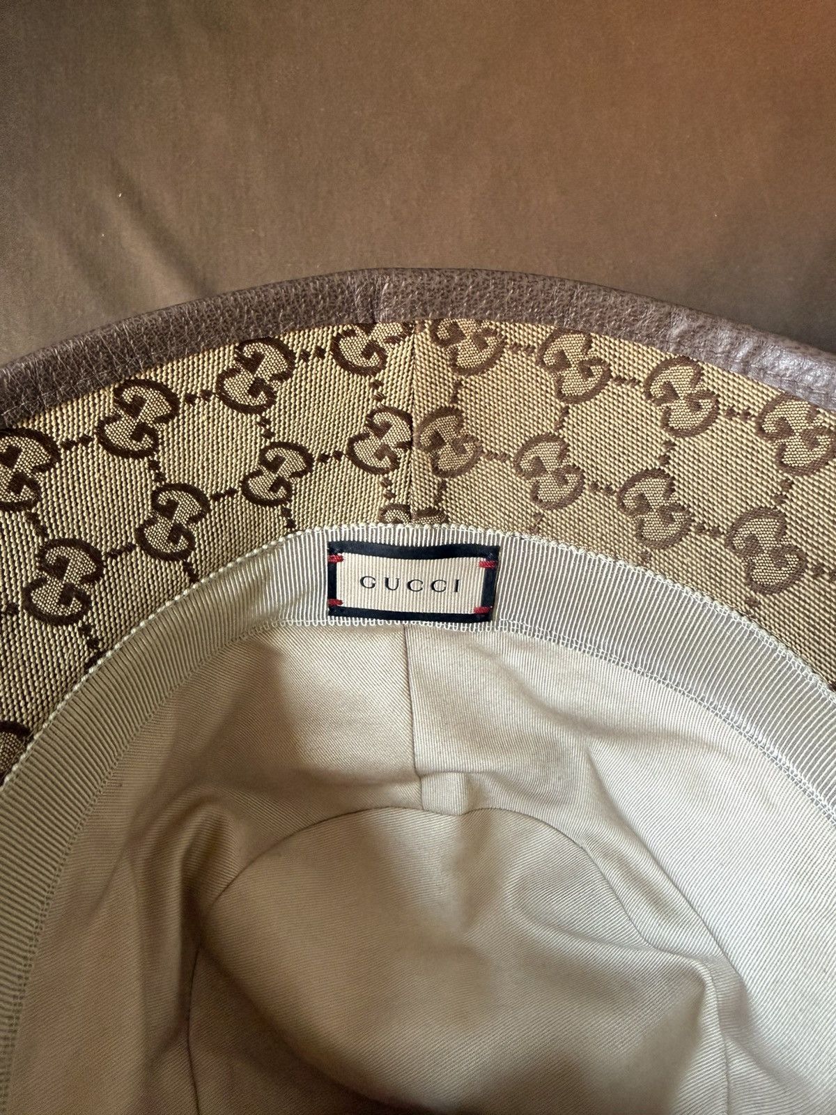 Gucci Gucci monogram canvas bucket hat Size ONE SIZE - 3 Thumbnail