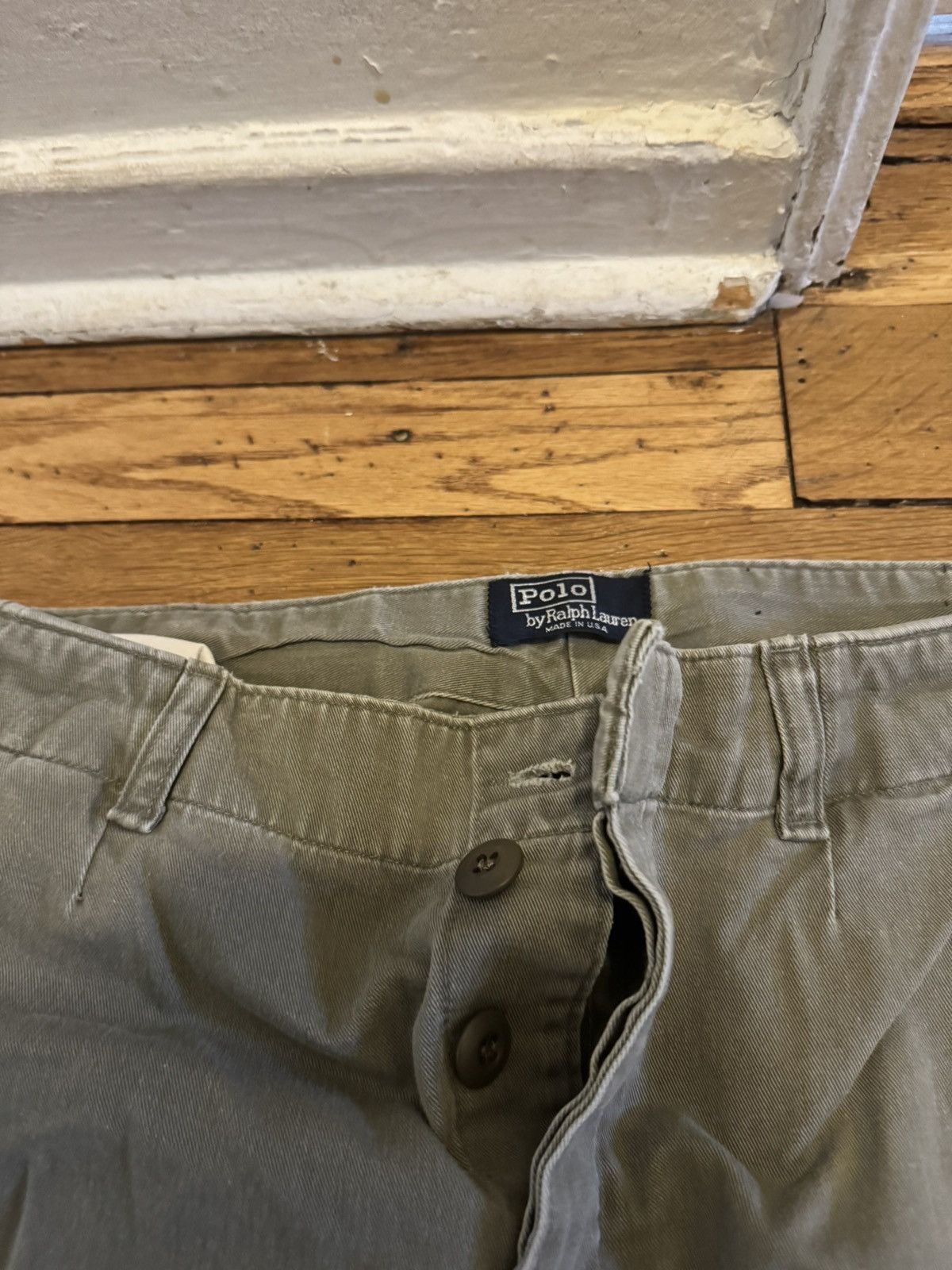 Polo Ralph Lauren Vintage Green Polo cargo pants Size US 32 / EU 48 - 2 Thumbnail