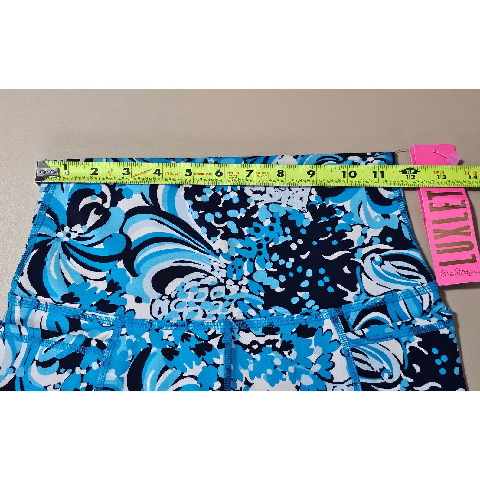 Lilly Pulitzer New Lilly Pulitzer LUXLETIC South Beach Mermazing Shorts S Size 25" / US 0 / IT 36 - 3 Thumbnail