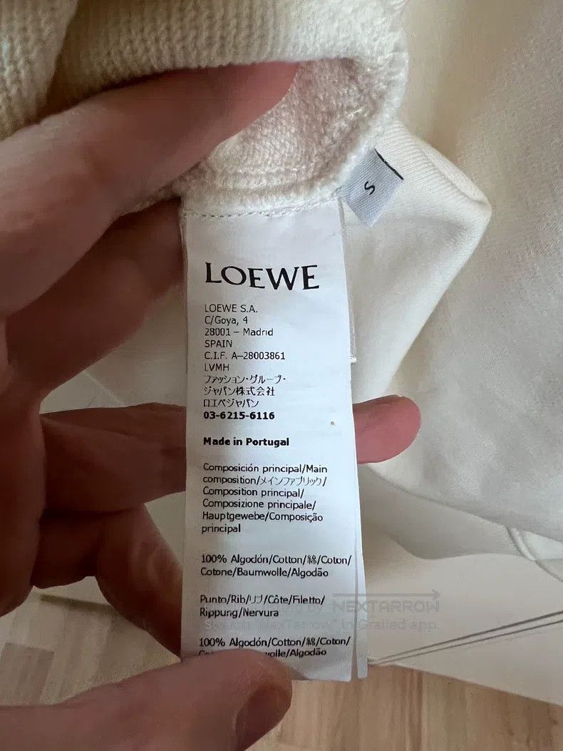 Loewe Loewe Classic Hoodie Size US S / EU 44-46 / 1 - 5 Thumbnail