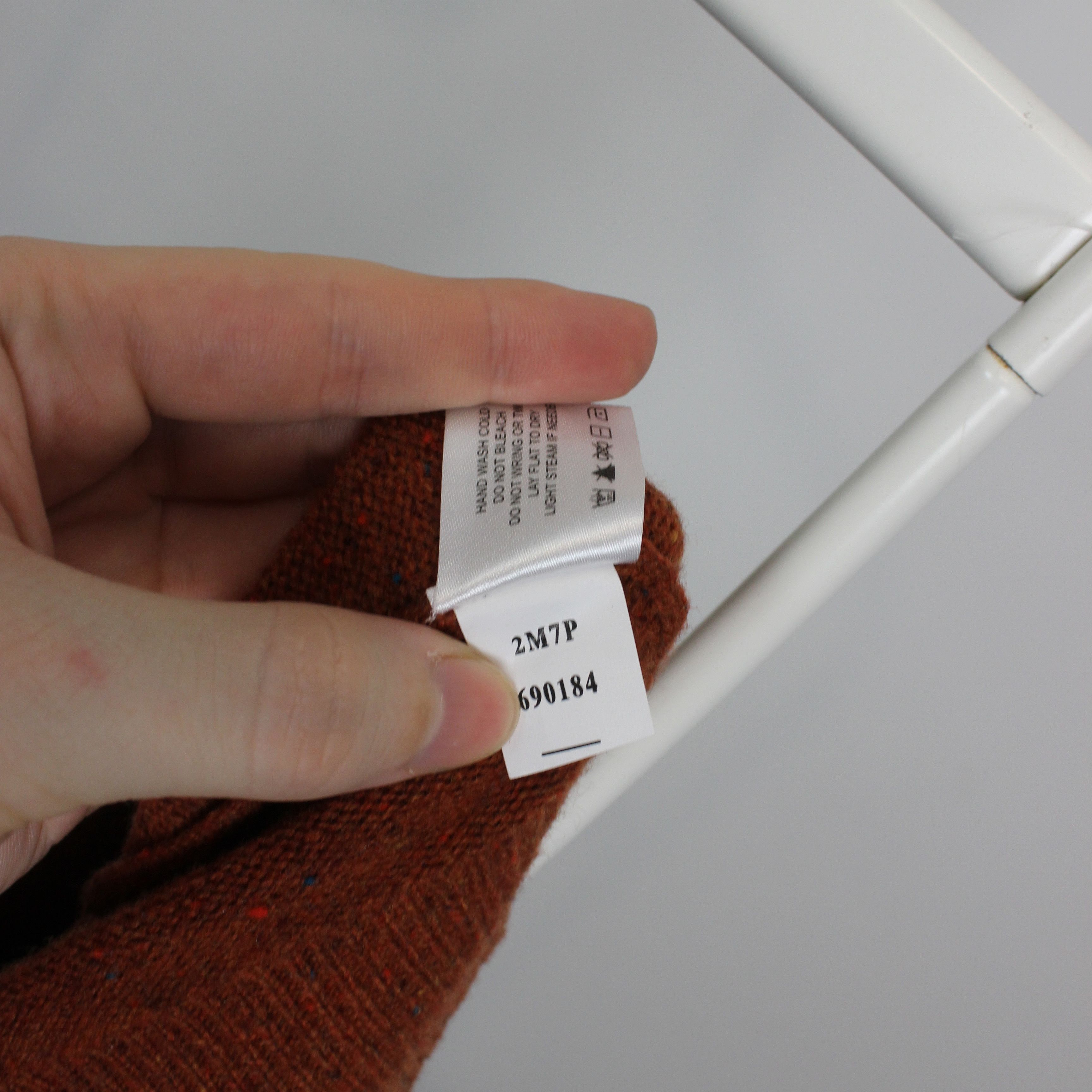 Orvis Orvis sweater jumper zip orange wool L vintage Size US L / EU 52-54 / 3 - 7 Thumbnail