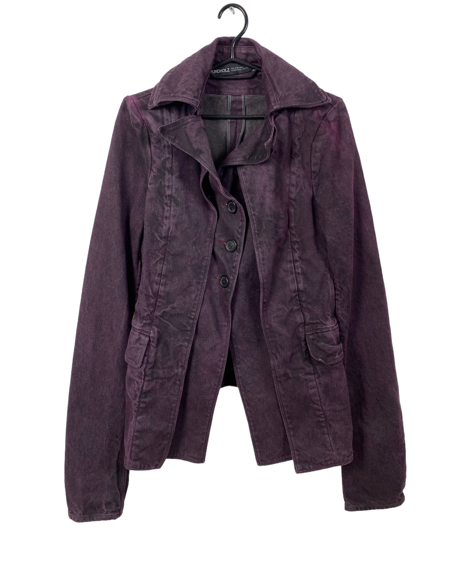 Rundholz rundholz women's waxed jacket garment dyed size XS Size XS / US 0-2 / IT 36-38 - 8 Thumbnail