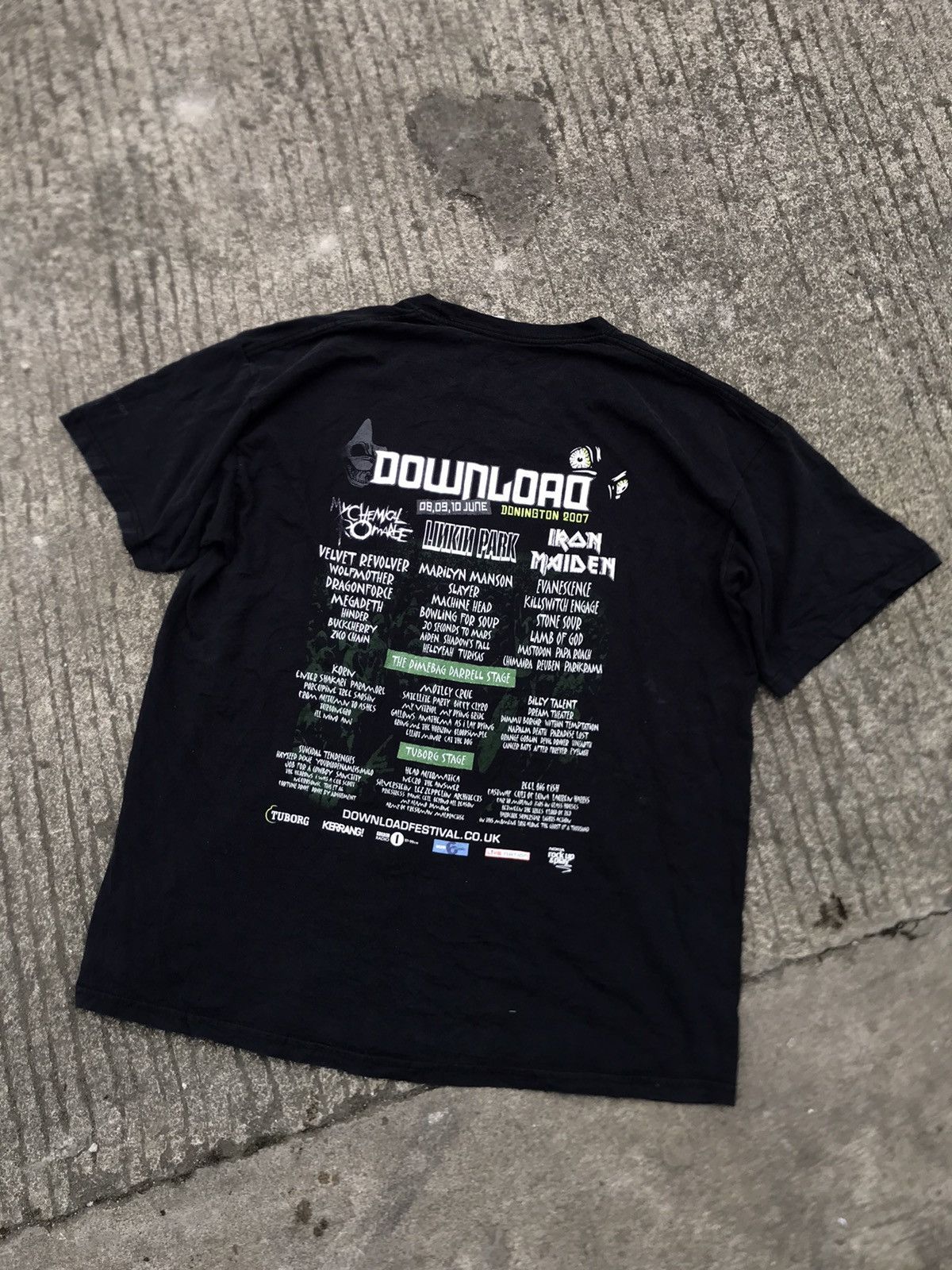 Band Tees DOWNLOAD TOUR 2007 Size US XL / EU 56 / 4 - 2 Thumbnail