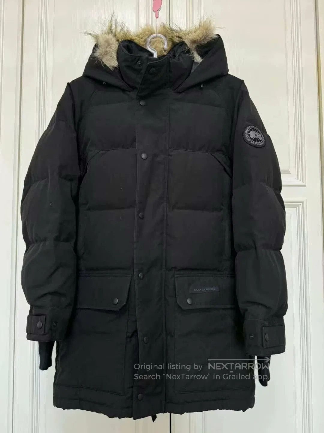 Canada Goose canada goose black hooded parka jacket. Size US M / EU 48-50 / 2 - 1 Thumbnail