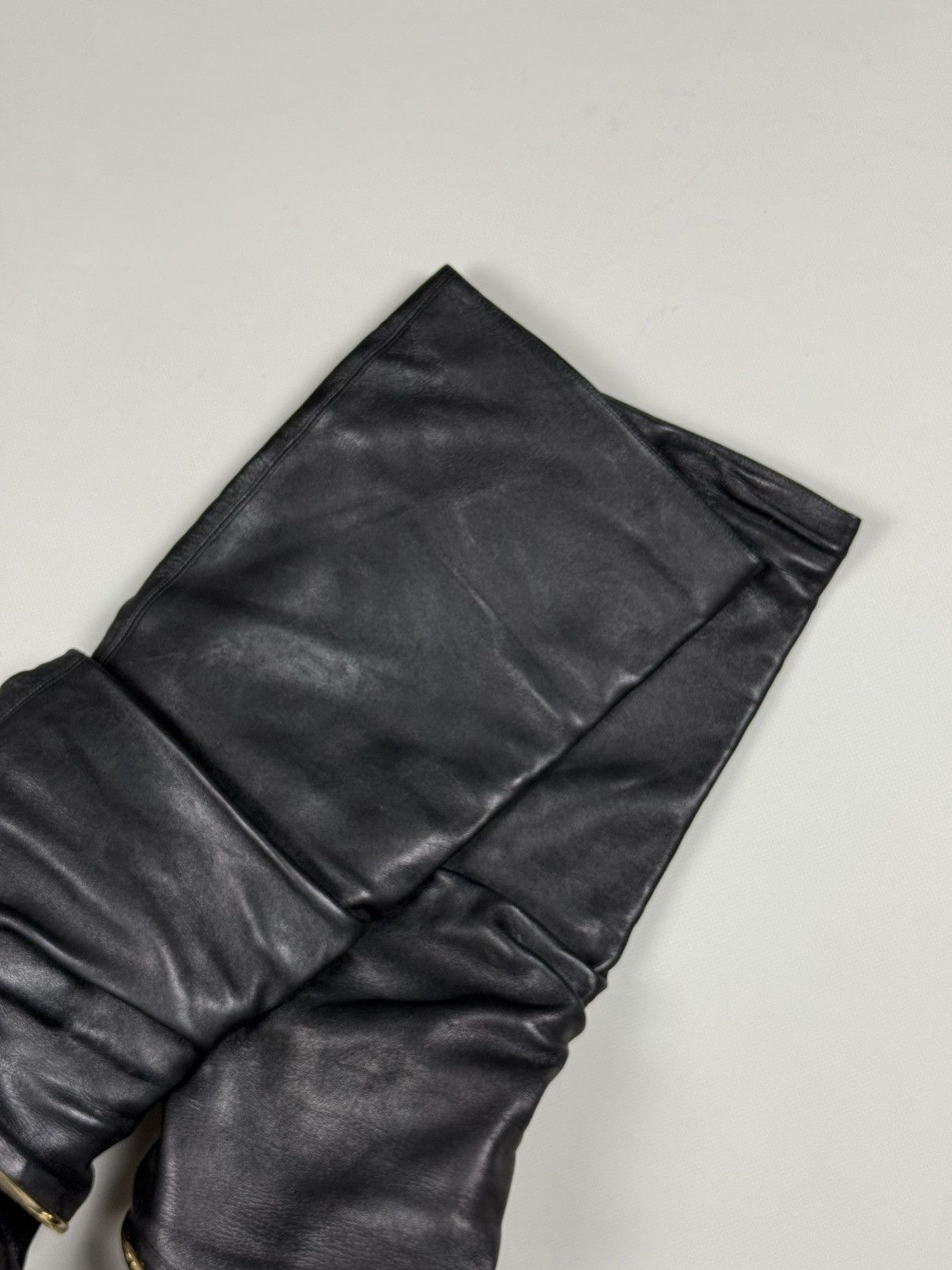 Sergio Rossi Sergio Rossi Ladies Leather Over The Knee Heeled Boots Size US 8.5 / IT 38.5 - 5 Thumbnail