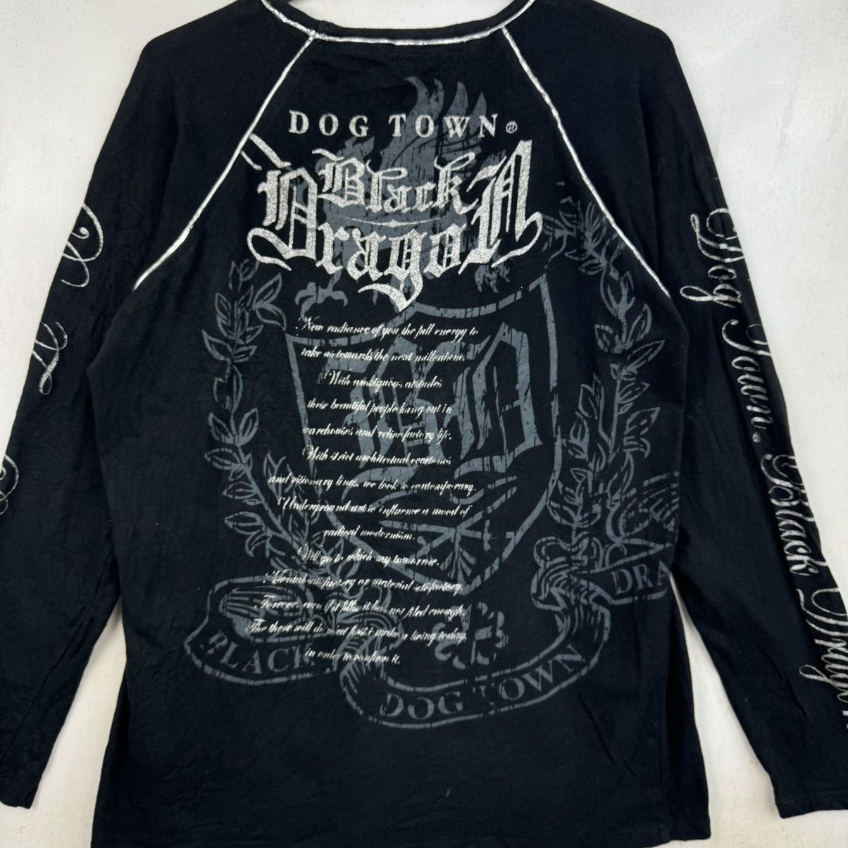 Dogtown × Vintage Dog Town Black Dragon Shirts Size US XL / EU 56 / 4 - 2 Thumbnail