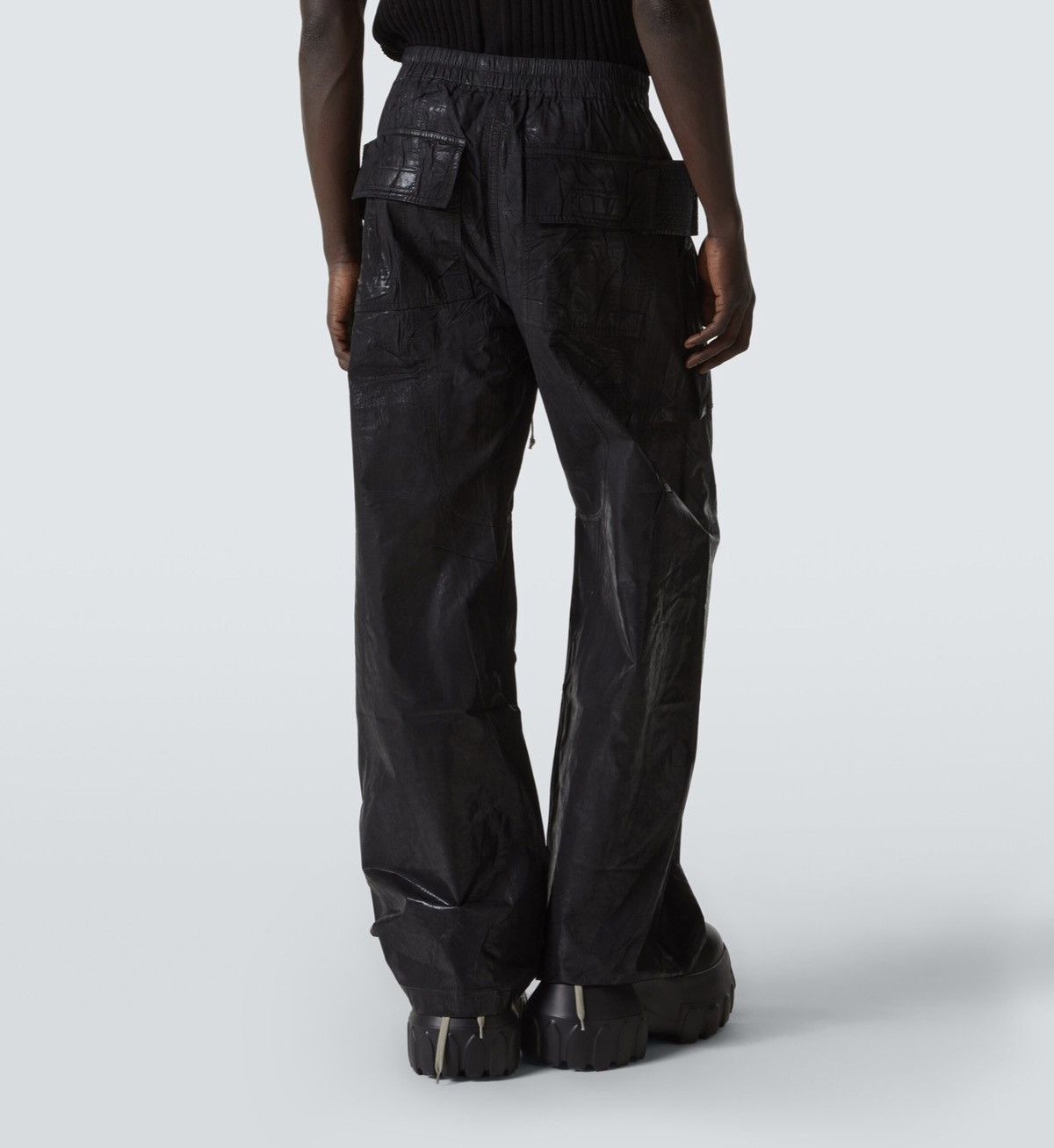 Rick Owens Rick owen waxed pants Size US 36 / EU 52 - 4 Thumbnail