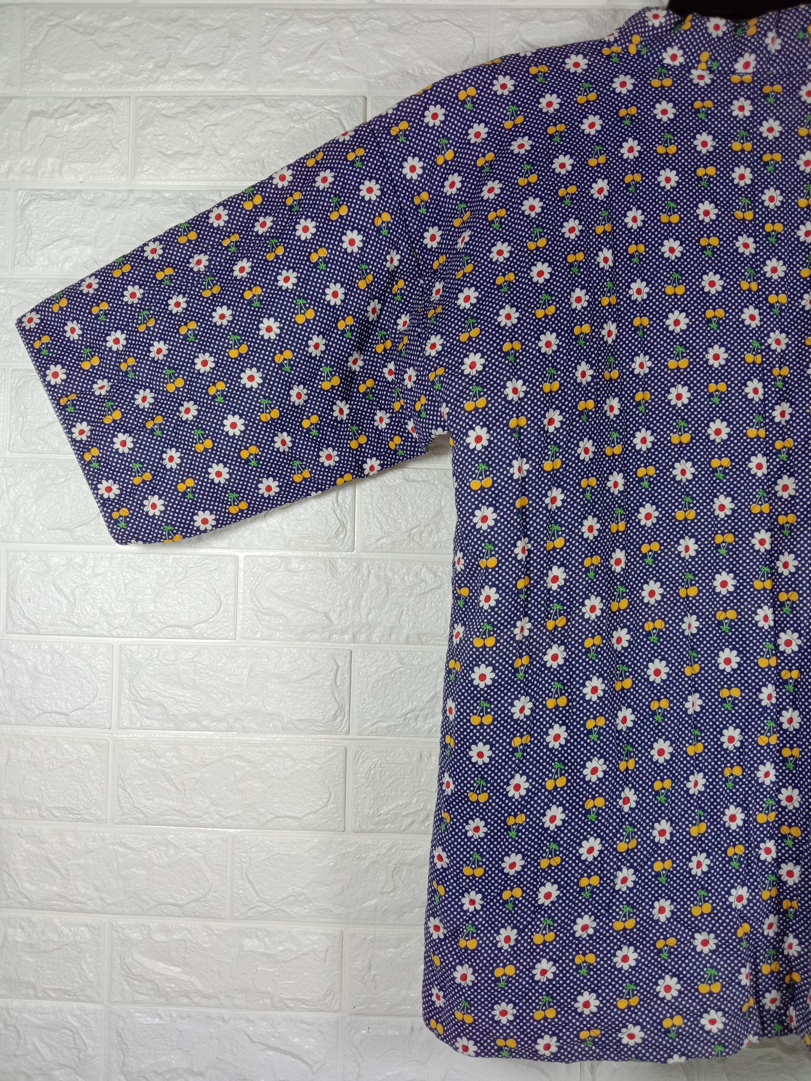 Japanese Brand Vintage Japanese Plaid Hanten Noragi Style Kimono Cardigan Size US L / EU 52-54 / 3 - 7 Thumbnail