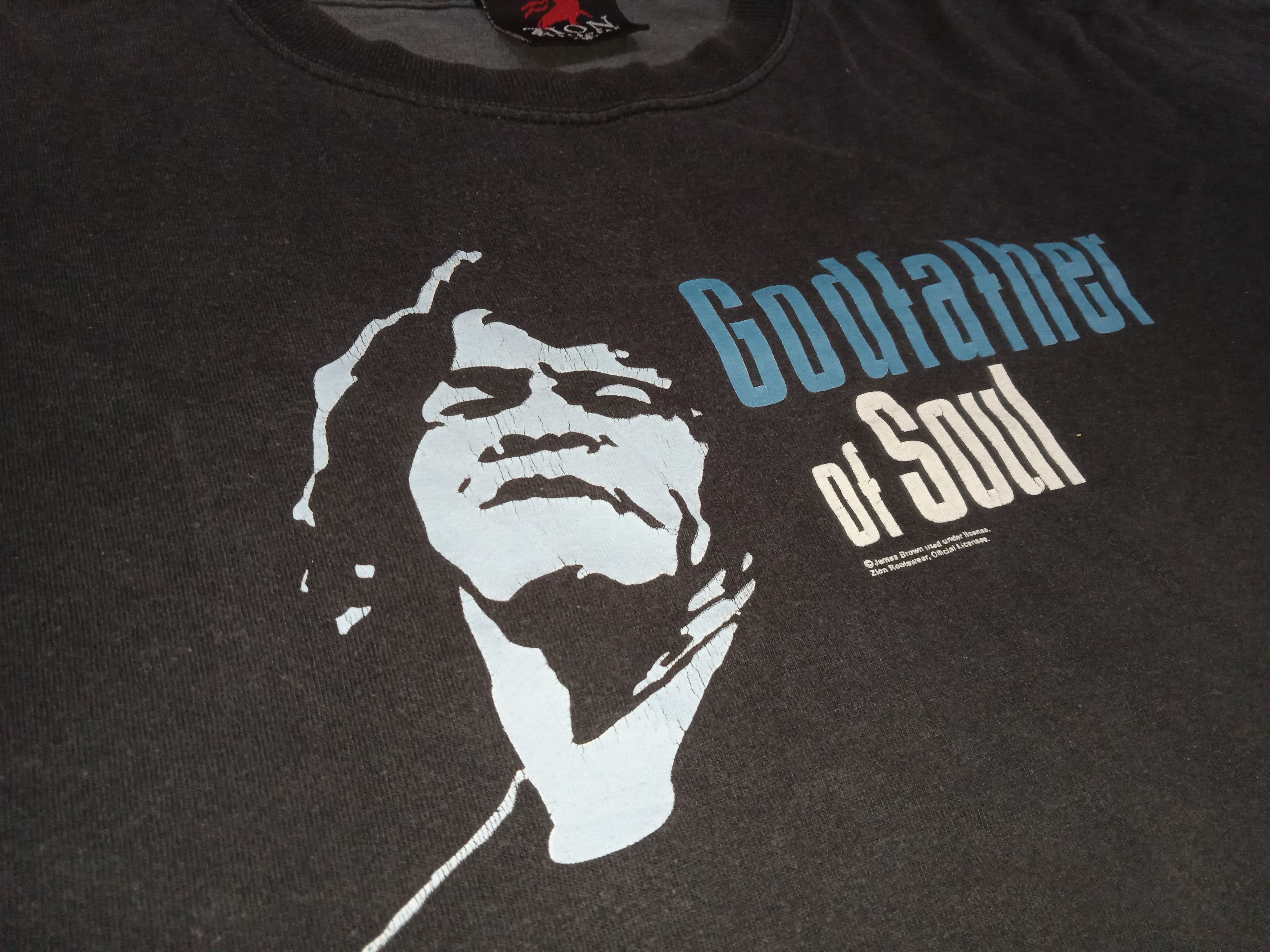 Vintage Vintage 2000s James Brown T Shirt Zion Soul Size US M / EU 48-50 / 2 - 3 Thumbnail