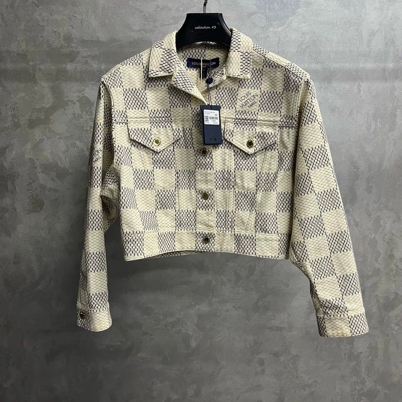 Louis Vuitton Checkerboard denim jacket