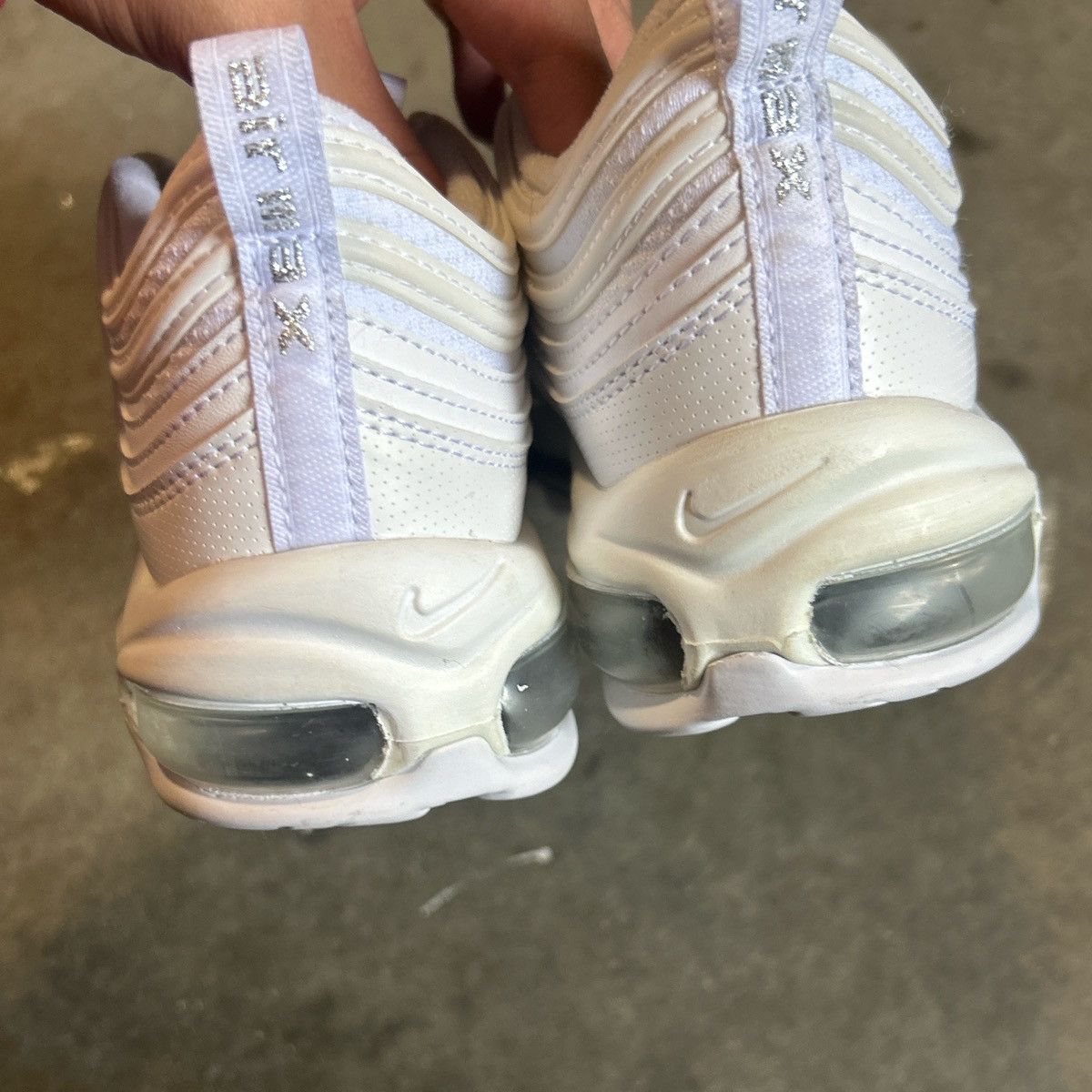 Nike Nike Air Max 97 Triple White Size US 7 / EU 40 - 5 Thumbnail