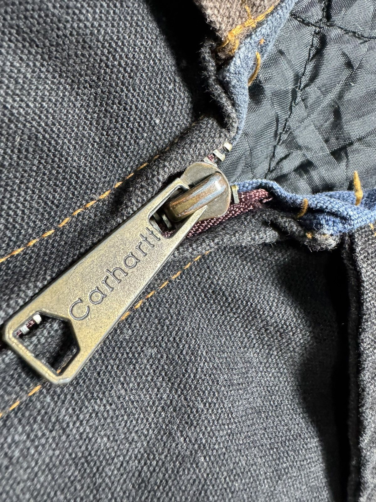 Carhartt Carhartt Denim Detroit Bomber Jacket Vintage 90’s Size US XL / EU 56 / 4 - 6 Thumbnail