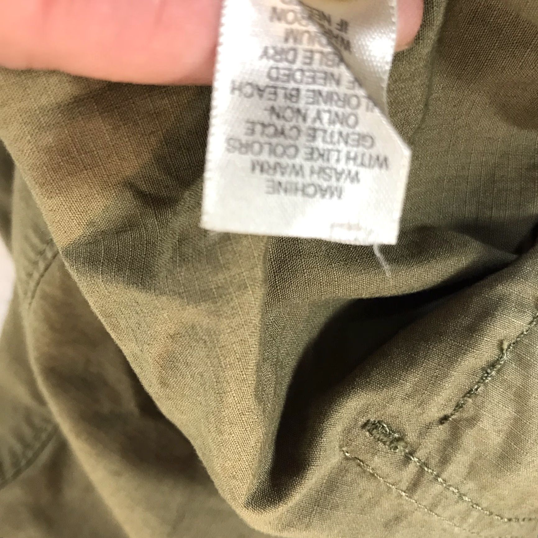 J. Jill J. Jill Green Cropped Pants Women's Size 6 100% Cotton Casual Workwear Size 28" / US 6 / IT 42 - 7 Thumbnail