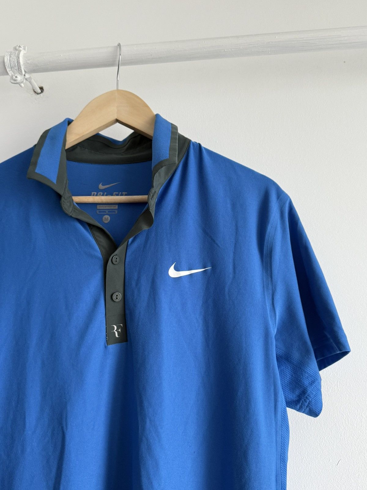 Nike Nike Roger Federer Nike RF 2012 Brazil Tennis Polo T-Shirt Size US M / EU 48-50 / 2 - 2 Thumbnail
