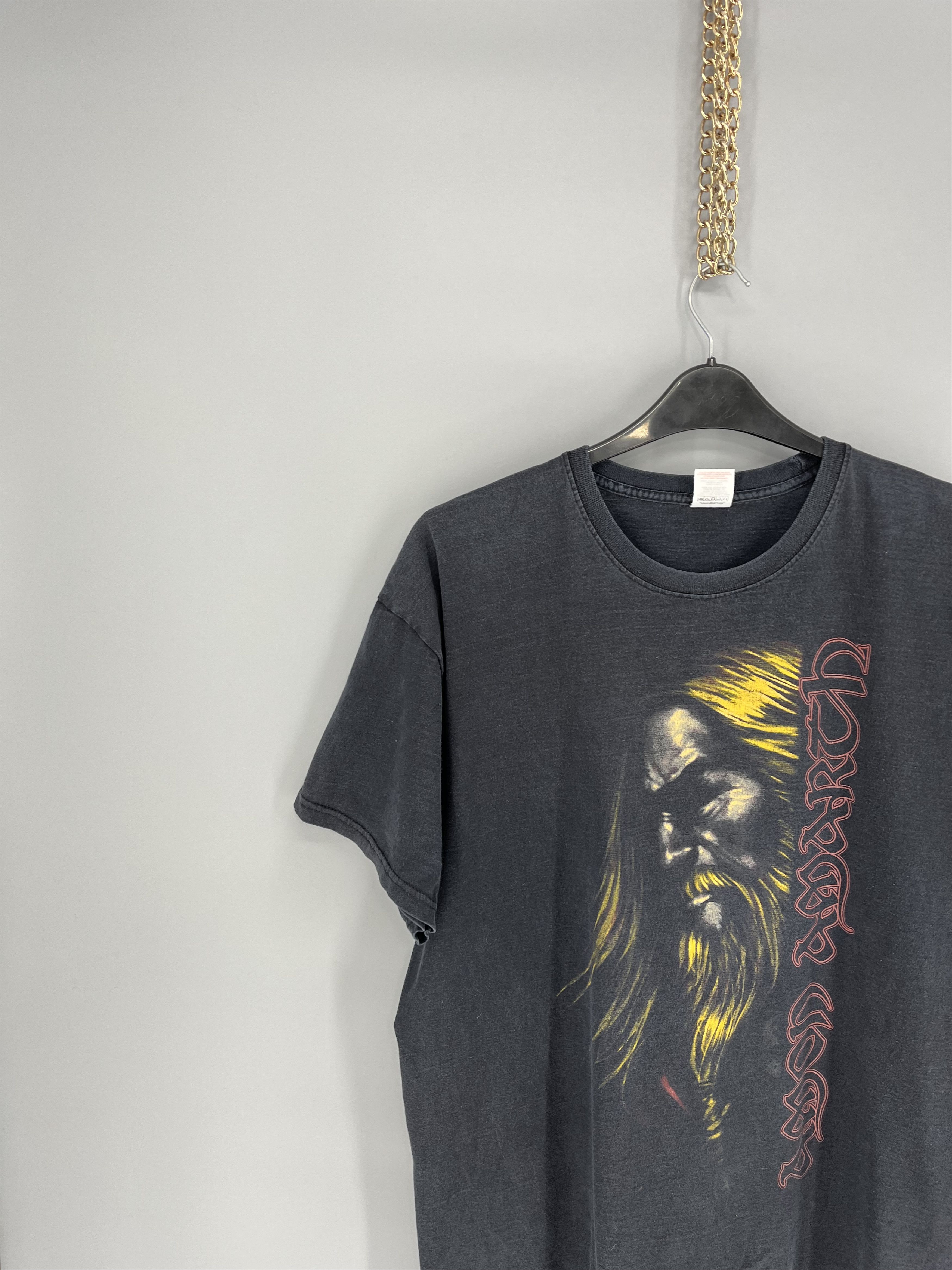Band Tees Vintage Amon Amarth Tee Thrashed Washed Distressed 90s Size US XL / EU 56 / 4 - 5 Thumbnail