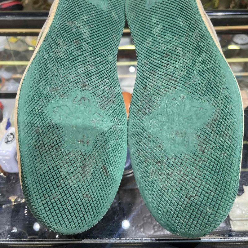 Gucci Gucci Screener Vintage Green Leather Sneakers - Size US 9.5 / EU 42-43 - 7 Thumbnail
