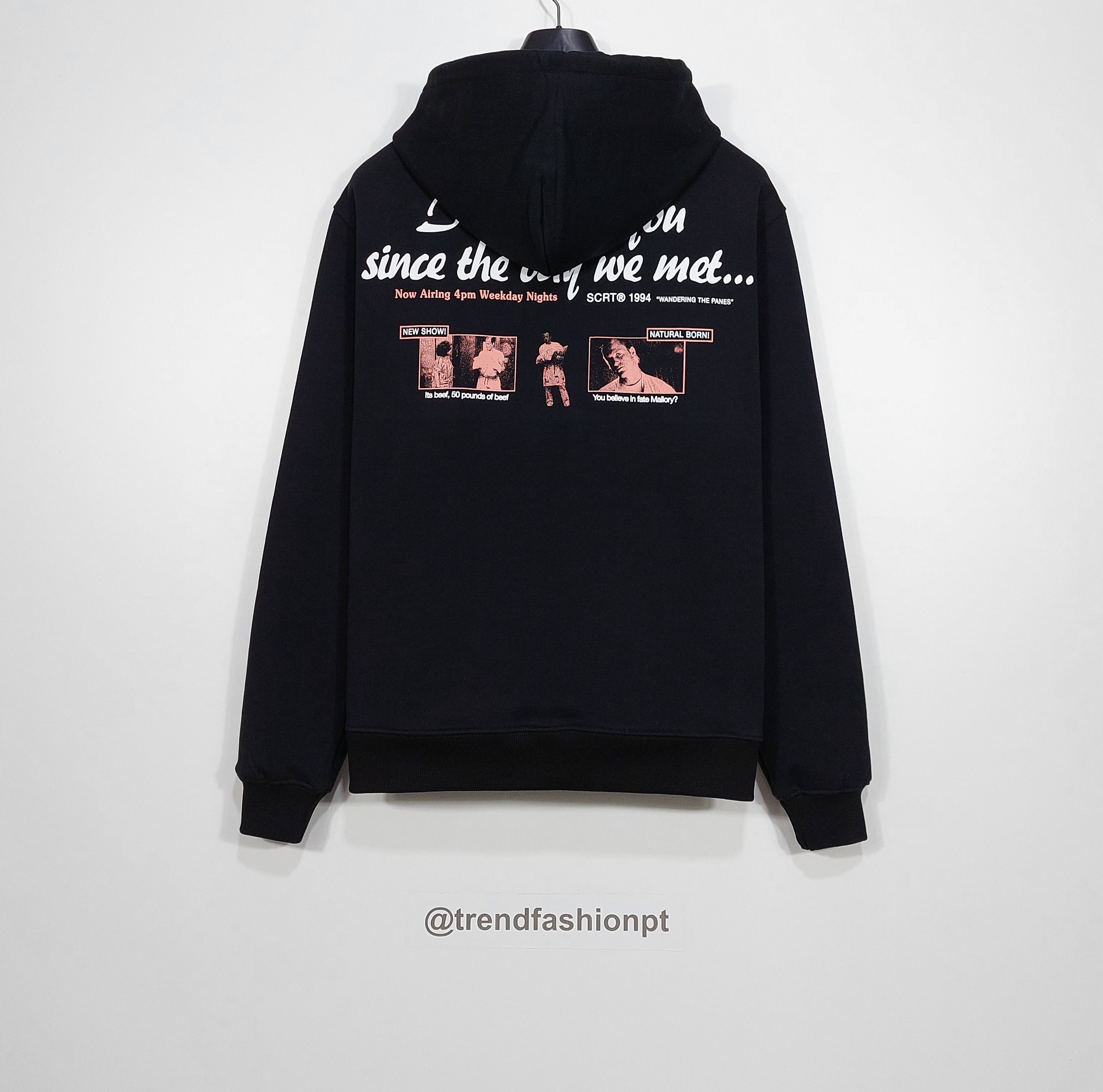 SCRT i love Mallory cotton hoodie - black S Size US S / EU 44-46 / 1 - 7 Thumbnail