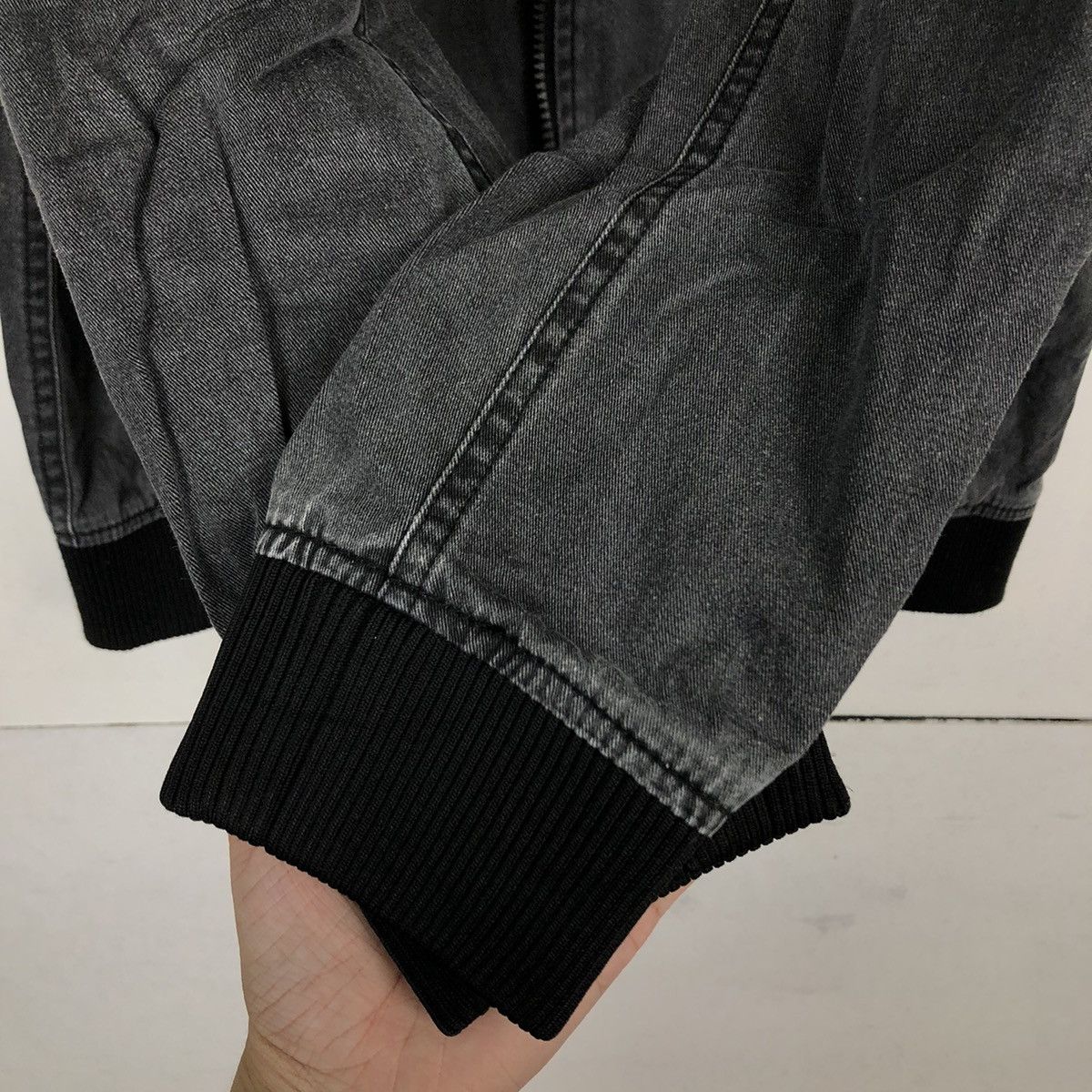 Japanese Brand VINTAGE RIOT RIOT BOMBER JACKET MILITARY MOSSIMO Size US L / EU 52-54 / 3 - 11 Thumbnail