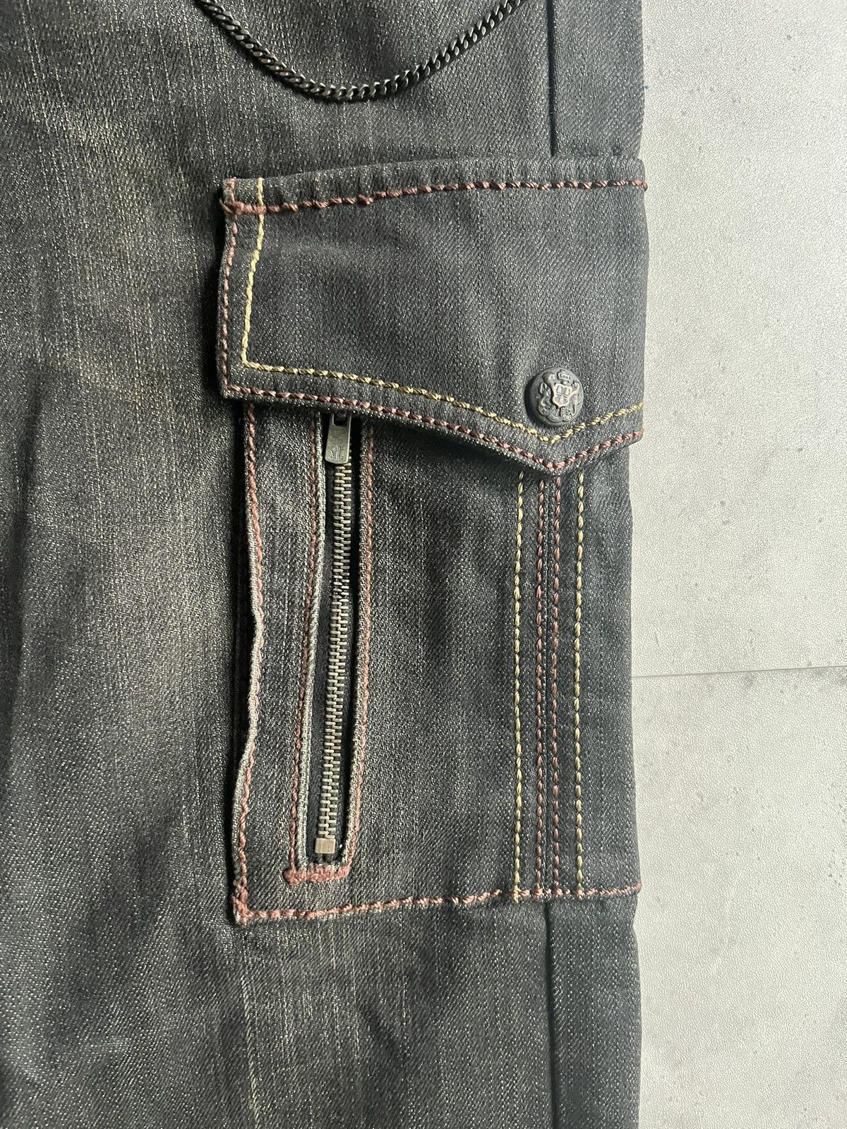 Schlussel Schlussel Zipper Attachment Cargo Denim Size US 32 / EU 48 - 4 Thumbnail