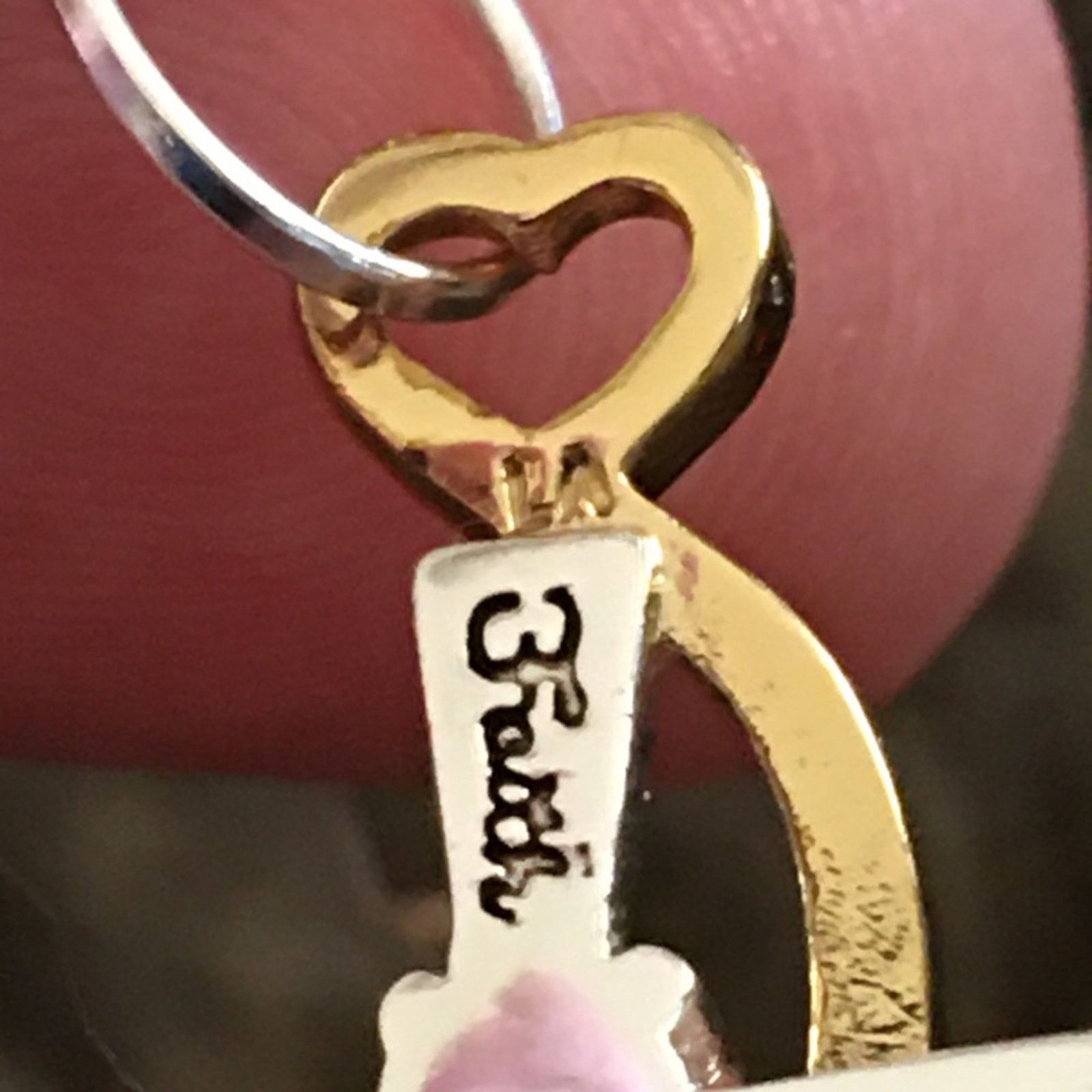 Jewelry LA Gem Faith Hope Love cross pendant on chain Size ONE SIZE - 9 Thumbnail