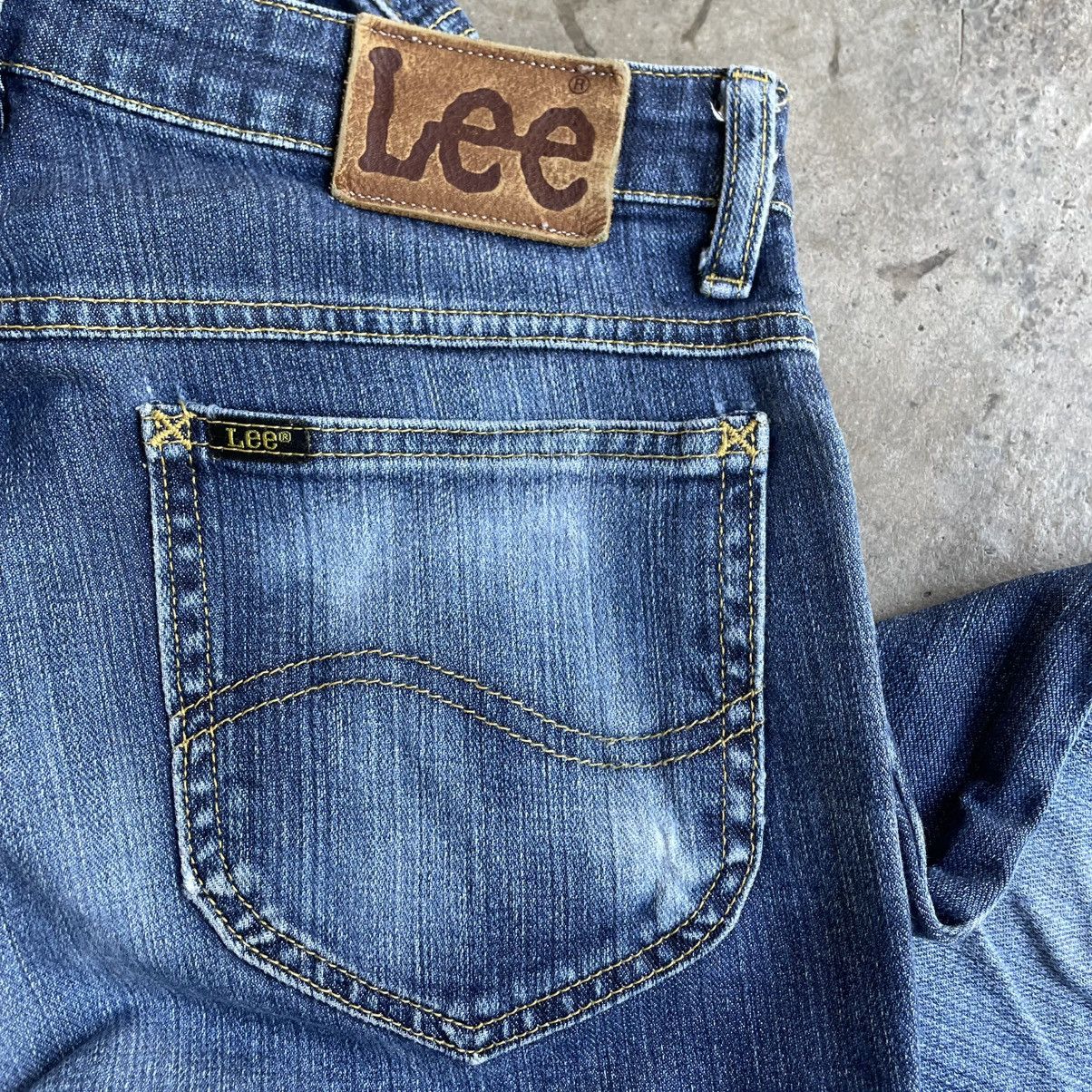 Lee 🔥Vintage Lee Riders Stoned Washed Distress Denim Jeans Size US 30 / EU 46 - 11 Thumbnail