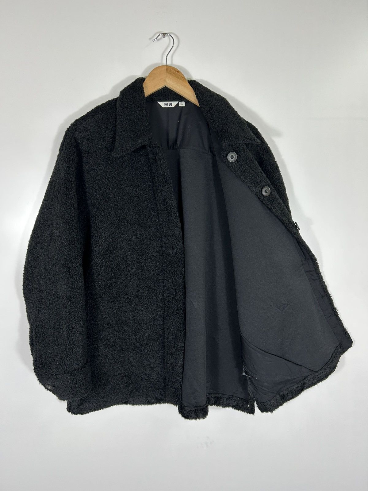 Lemaire × Uniqlo Christophe Lemaire X Uniqlo U Fleece Overshirt Jacket – Size US L / EU 52-54 / 3 - 7 Thumbnail