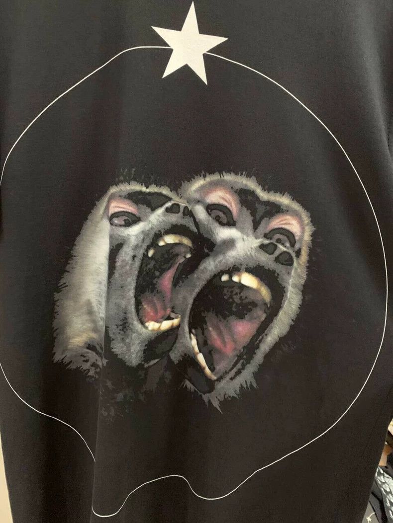 Givenchy Givenchy GVC Twin Monkey Short Sleeve 2506-Nextarrow Size US S / EU 44-46 / 1 - 3 Thumbnail