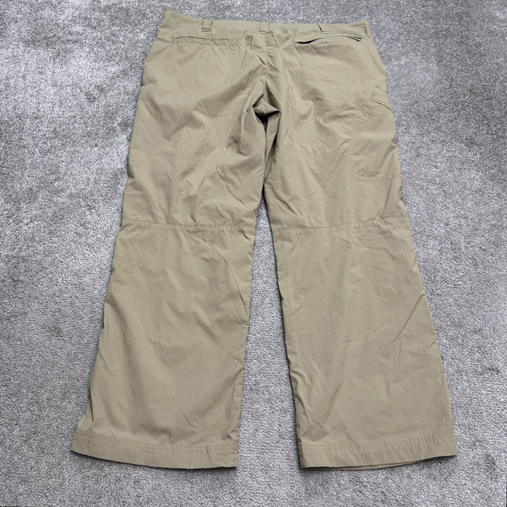 Royal Robbins Royal Robbins Pants Mens 40x30 Brown Cargo Nylon Outdoor Hiking Breathable Size US 40 / EU 56 - 2 Thumbnail