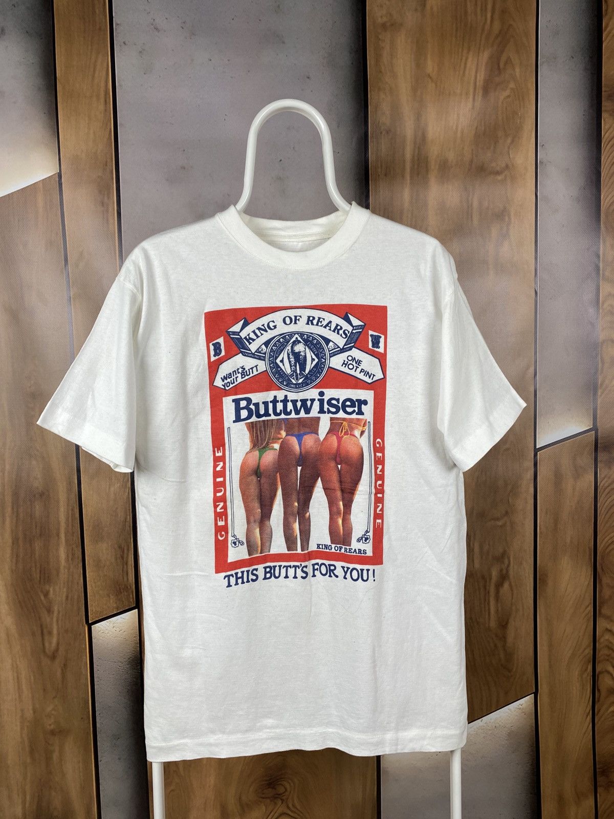 Sex Skateboards 💃Vintage 90s T-Shirt Buttwiser King Of Bears This Butt’s💃 Size US M / EU 48-50 / 2 - 1 Thumbnail