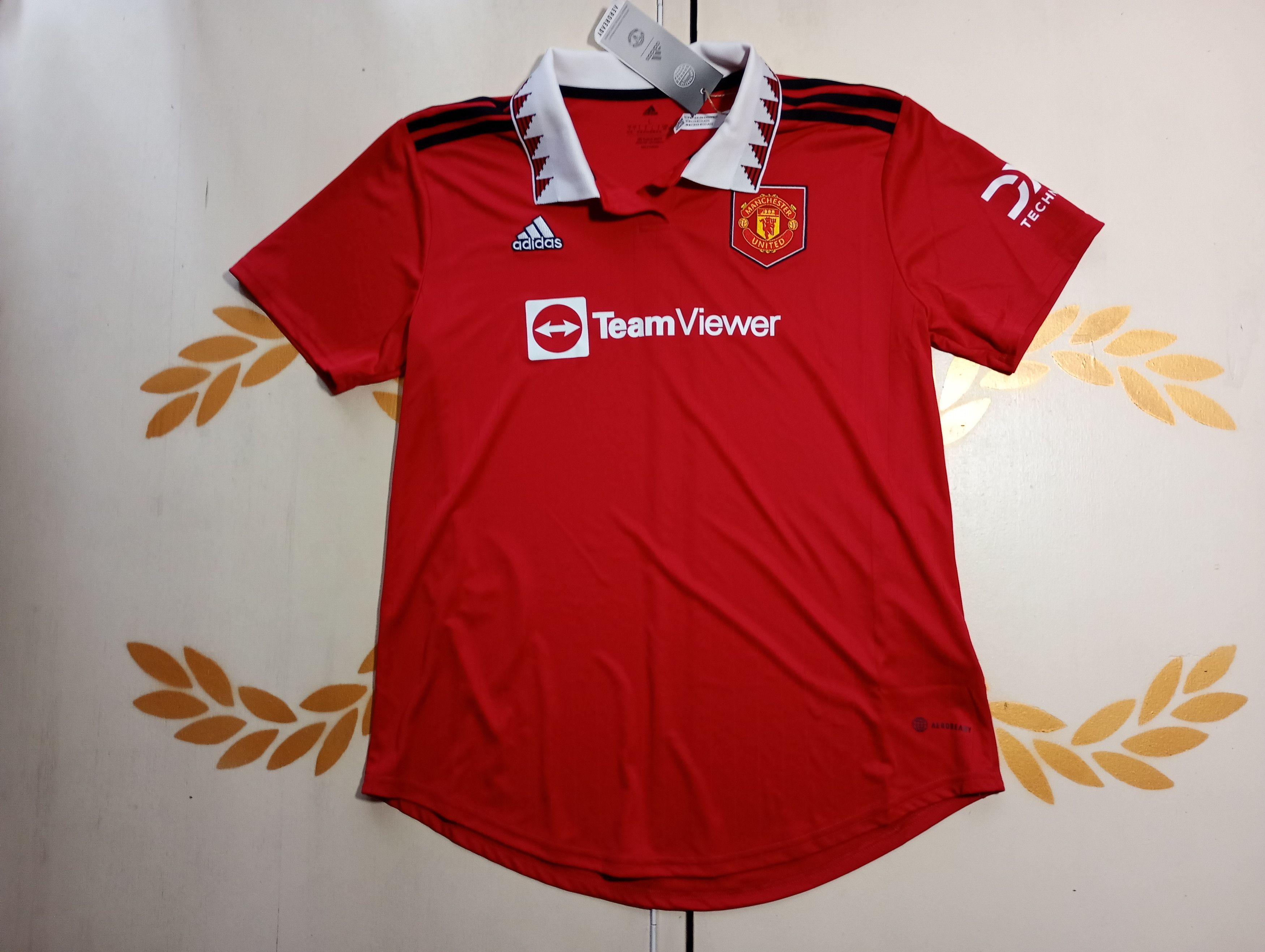Adidas Adidas Manchester United Jersey 2022-2023 NWT wmns Size L / US 10 / IT 46 - 1 Thumbnail