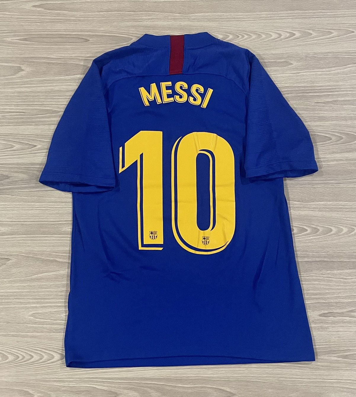 Nike Nike 2019/20 Messi #10 Barcelona Soccer Jersey Mens Medium Size US M / EU 48-50 / 2 - 1 Thumbnail