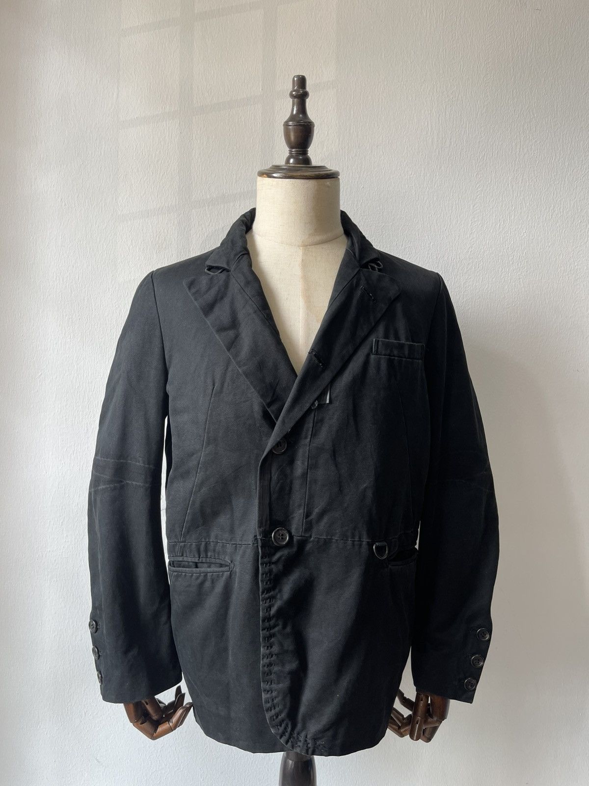 Undercover Undercover 'But Beautiful Guru Guru' Asymmentrical Jacket C1 Size US L / EU 52-54 / 3 - 4 Thumbnail