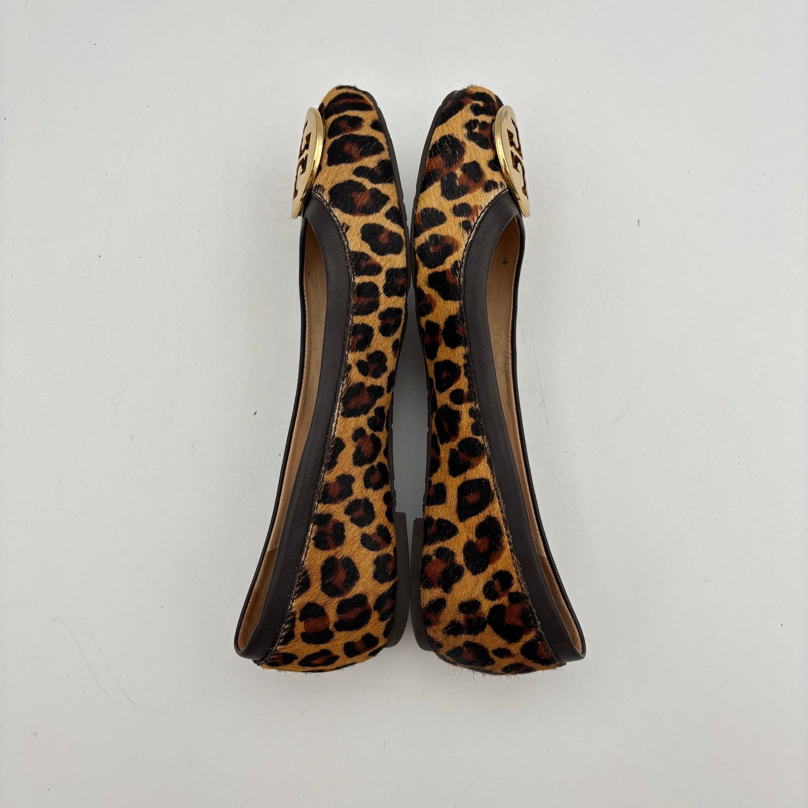 Tory Burch Tory Burch Leopard Print Calf Hair Ballet Flats Women's 8 Size US 8 / IT 38 - 7 Thumbnail
