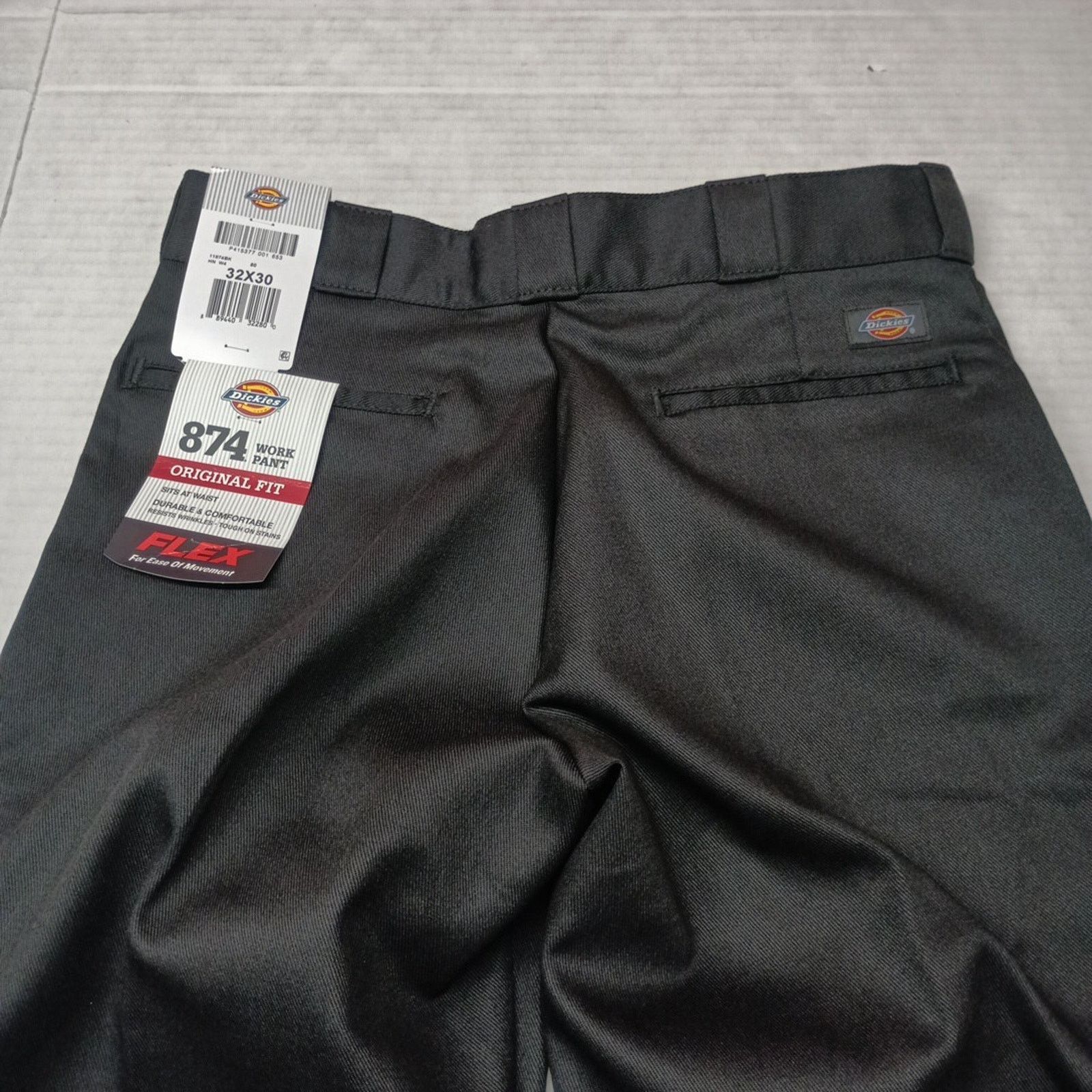 Dickies Dickies 874 Pants Men's Original Fit Work Pants 32x30 Black Size US 32 / EU 48 - 7 Thumbnail