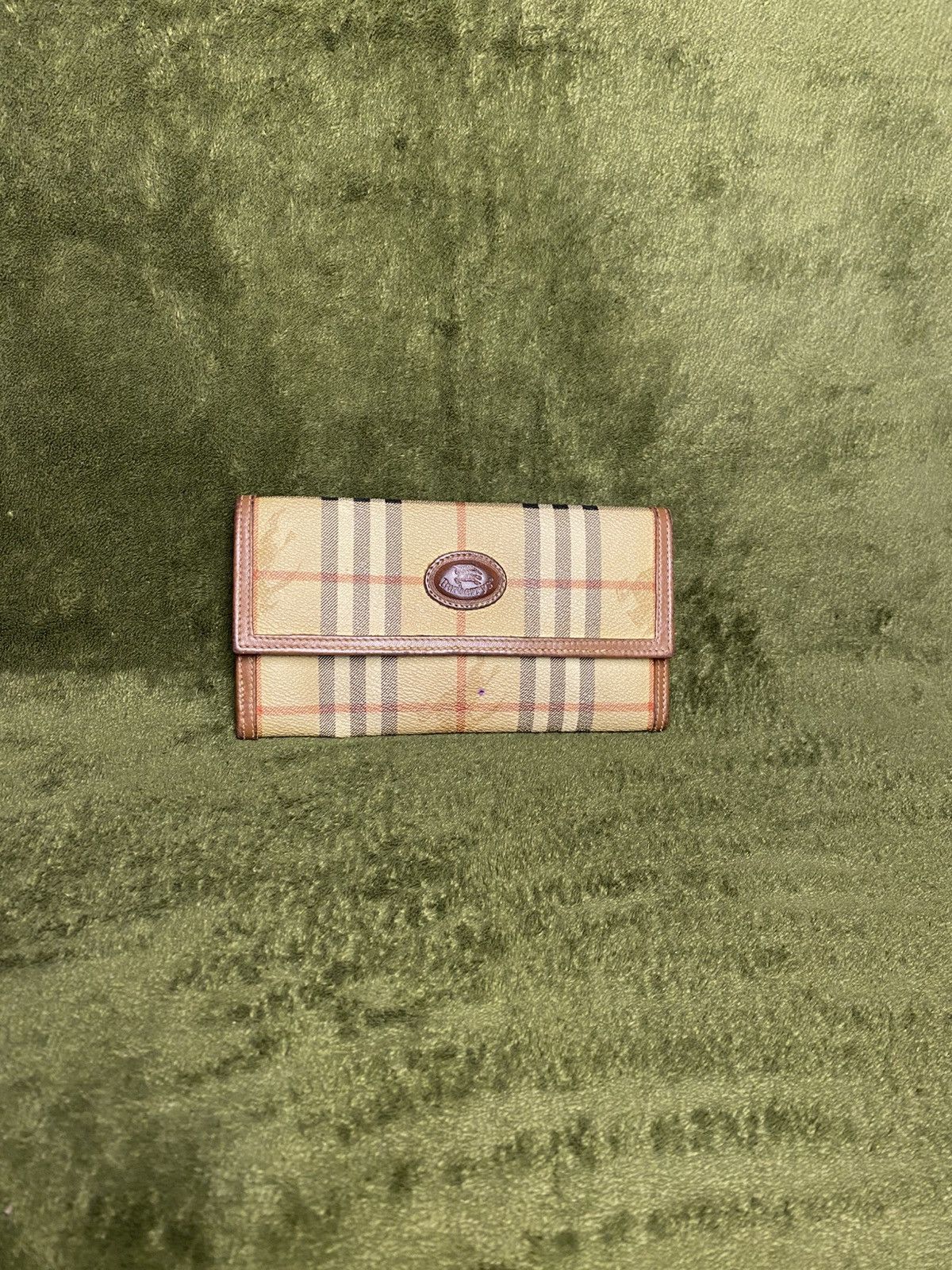Burberry Vintage BURBERRY nova check leather Bi-fold long wallet Size ONE SIZE - 2 Thumbnail