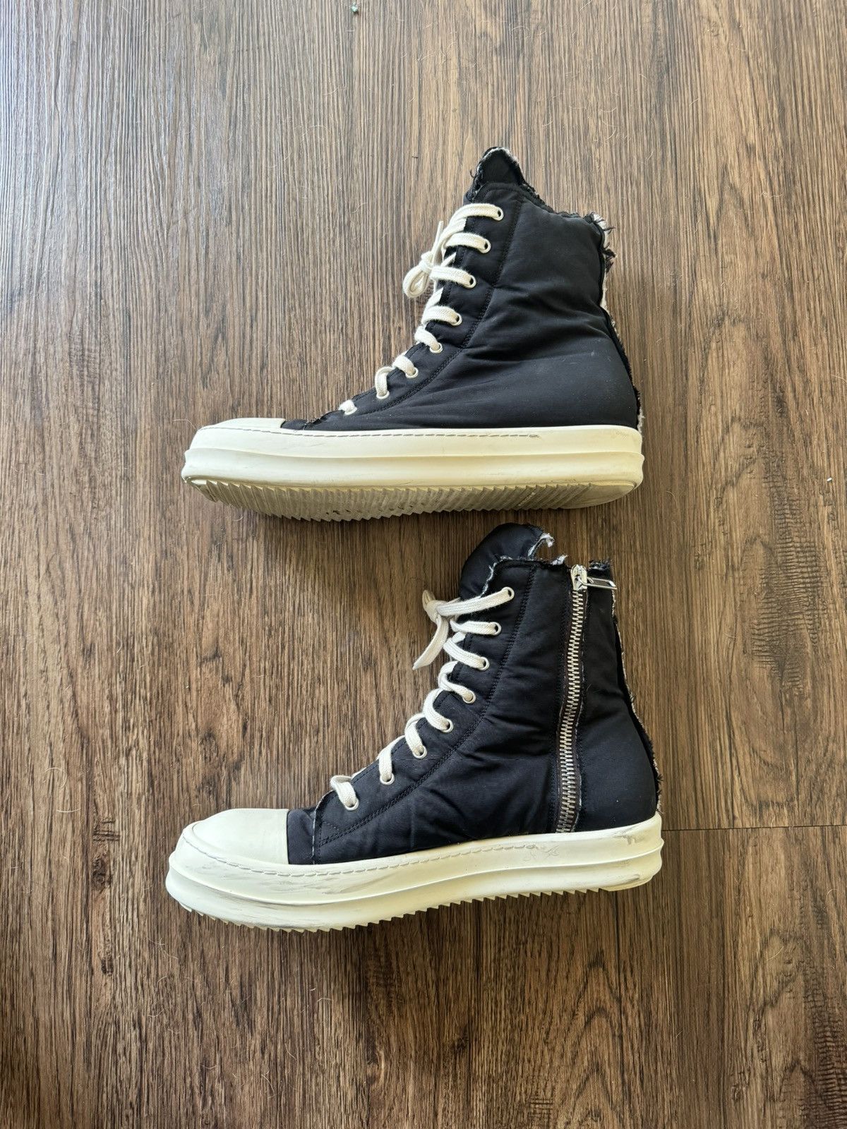 Rick Owens RICK OWENS DRKSHDW Black Murray Sneakers Size US 12 / EU 45 - 8 Thumbnail