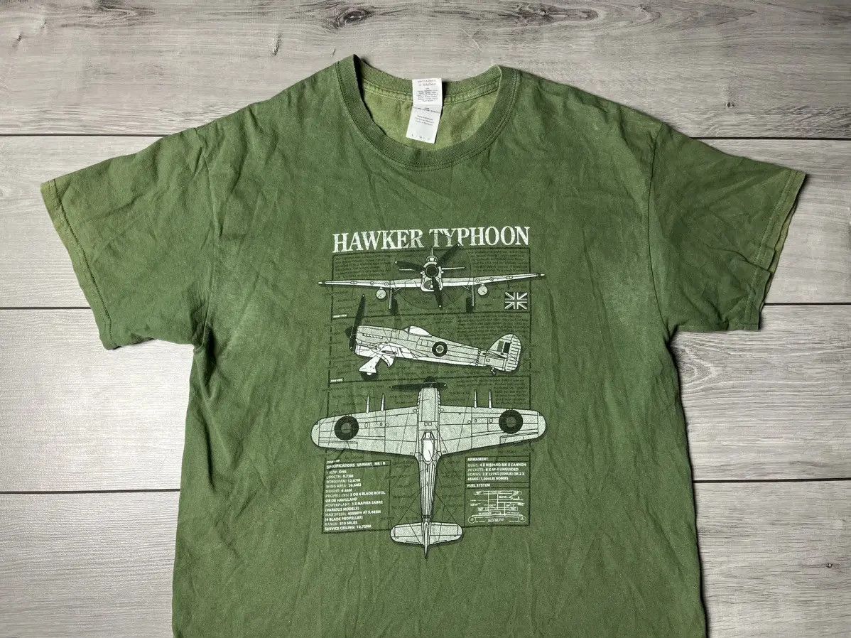 Band Tees Vintage Hawker Typhoon Tshirt size Large Size US L / EU 52-54 / 3 - 3 Thumbnail