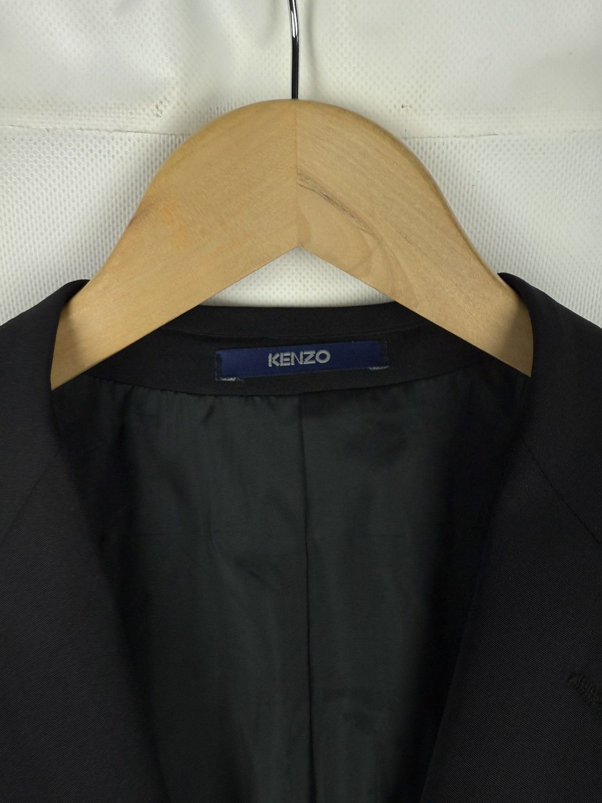 Kenzo Kenzo Homme Vintage Men’s Wool Blazer Jacket Sportcoat Size 42R - 9 Thumbnail