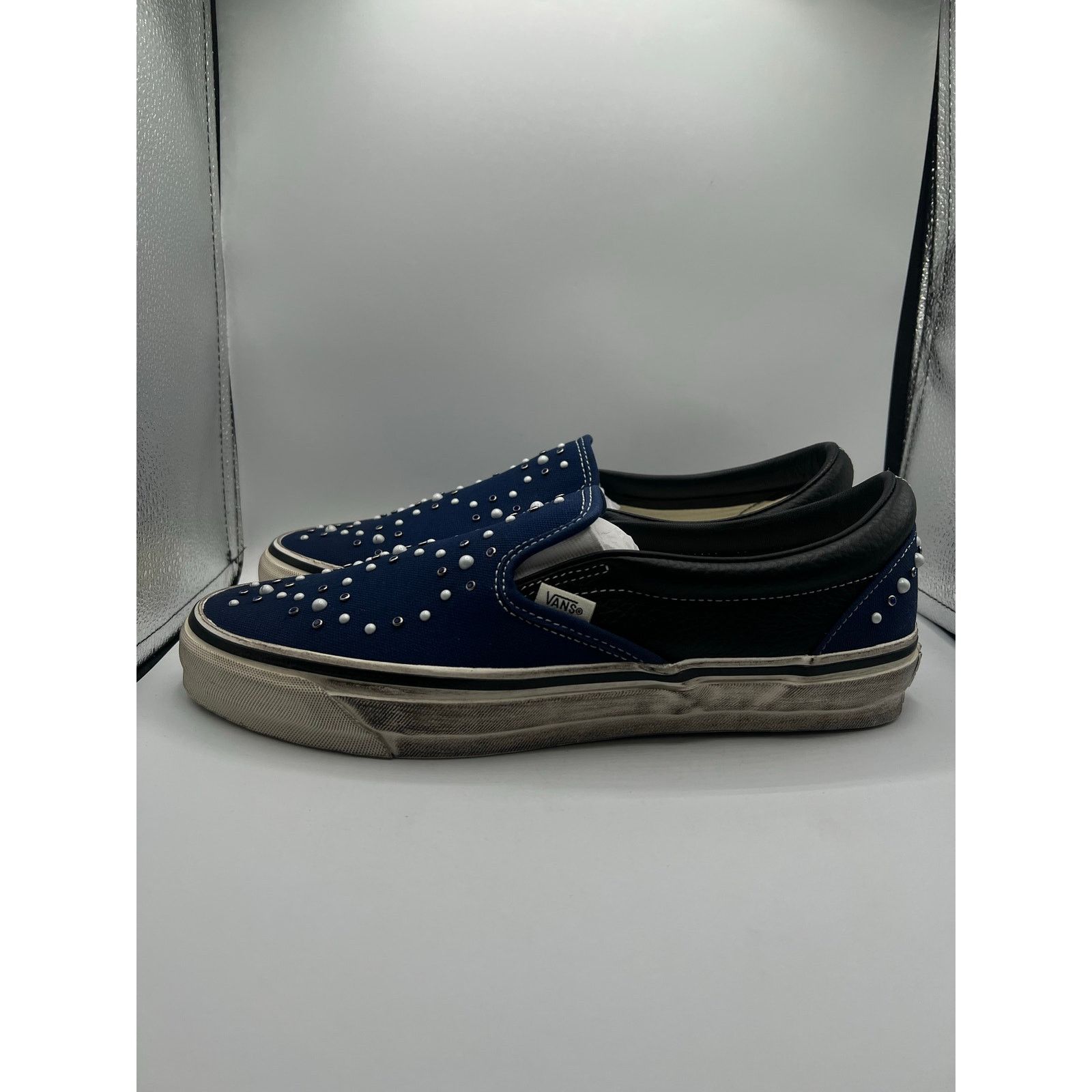 Vans Vans Premium Classic Slip-On “Pearlized Pack- Indigo Blu” Size US 11.5 / EU 44-45 - 1 Thumbnail